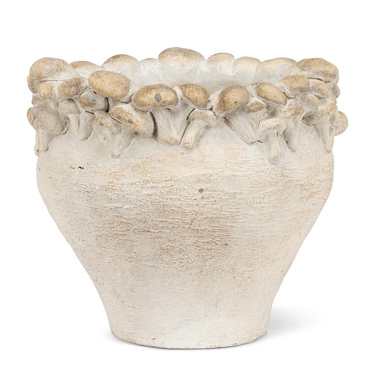 Mushroom Edged Planter - Out of the Blue