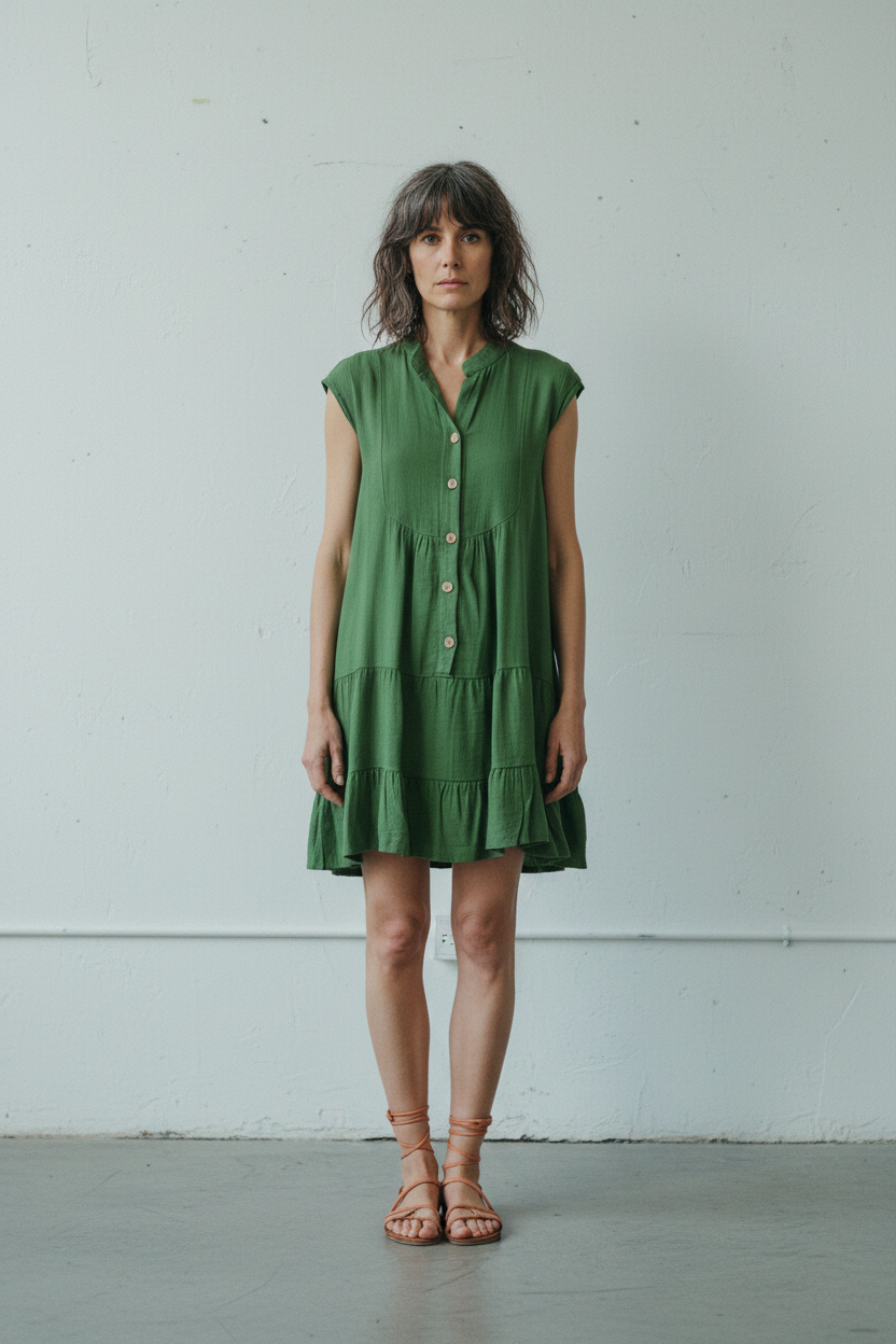 Giselle Linen Dress