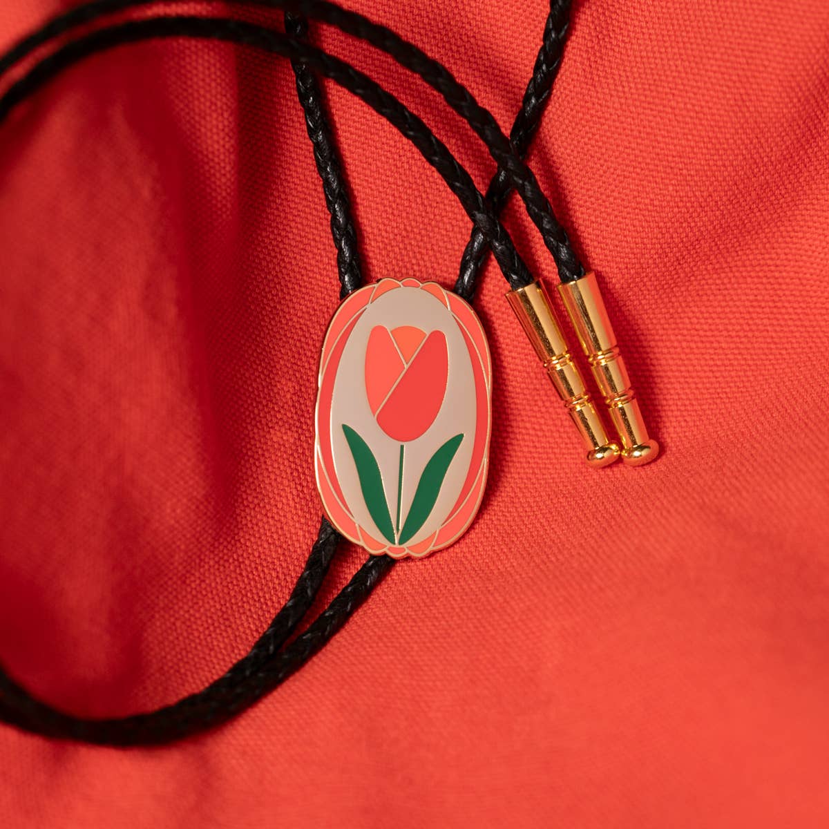 Tulip Bolo Tie - Out of the Blue