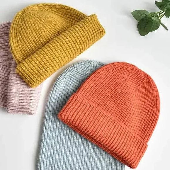 Cashmere & Wool Beanie - Out of the Blue