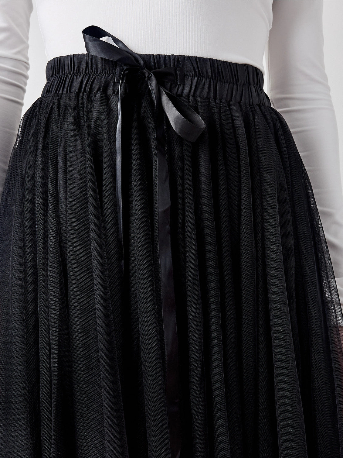 Aria long tulle skirt