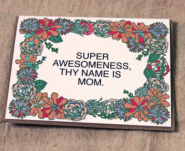 Super Awesomeness, Thy Name Is Mom - Out of the Blue