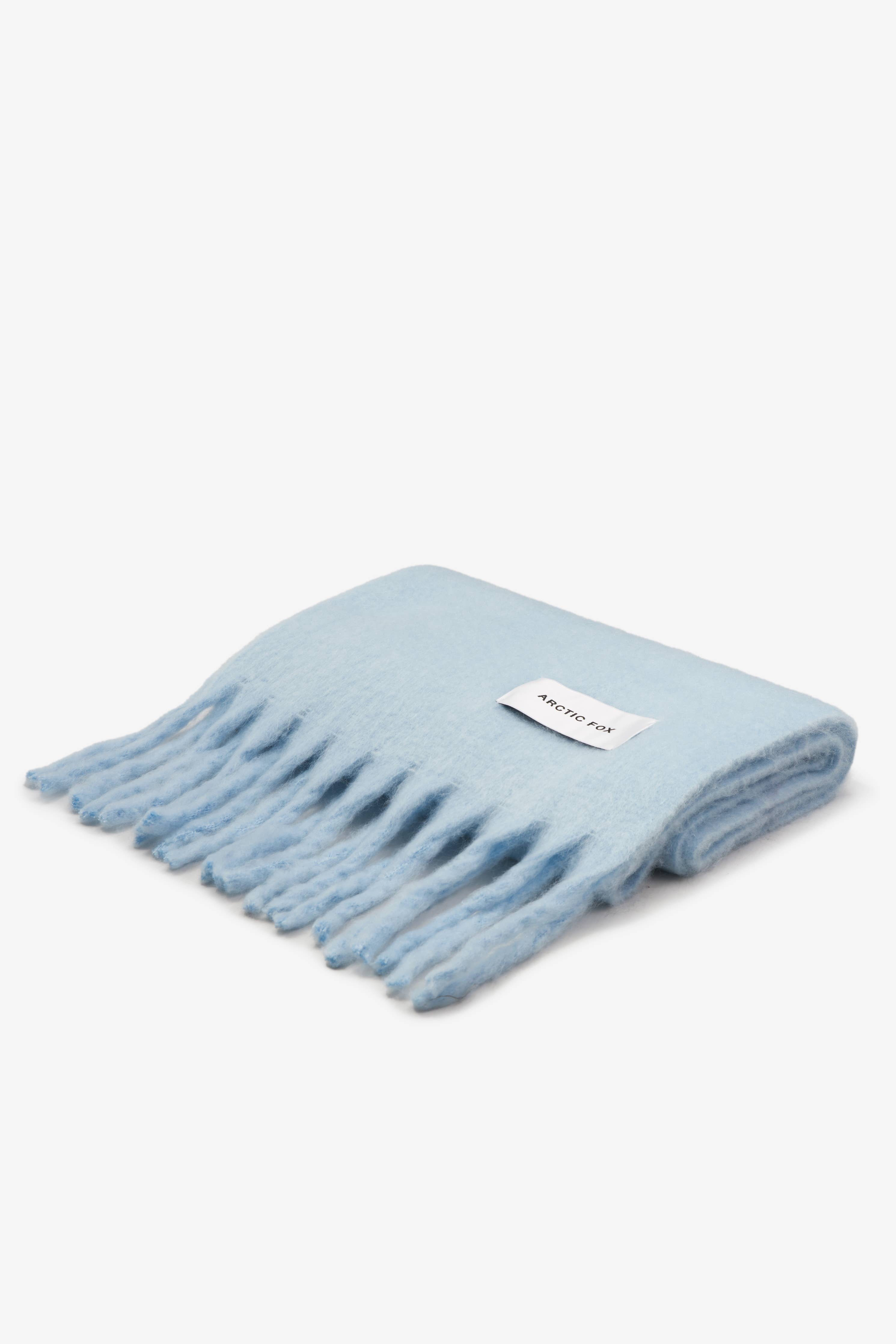 The Stockholm Scarf - 100% Recycled - Glacier Blue - FW25 - Out of the Blue