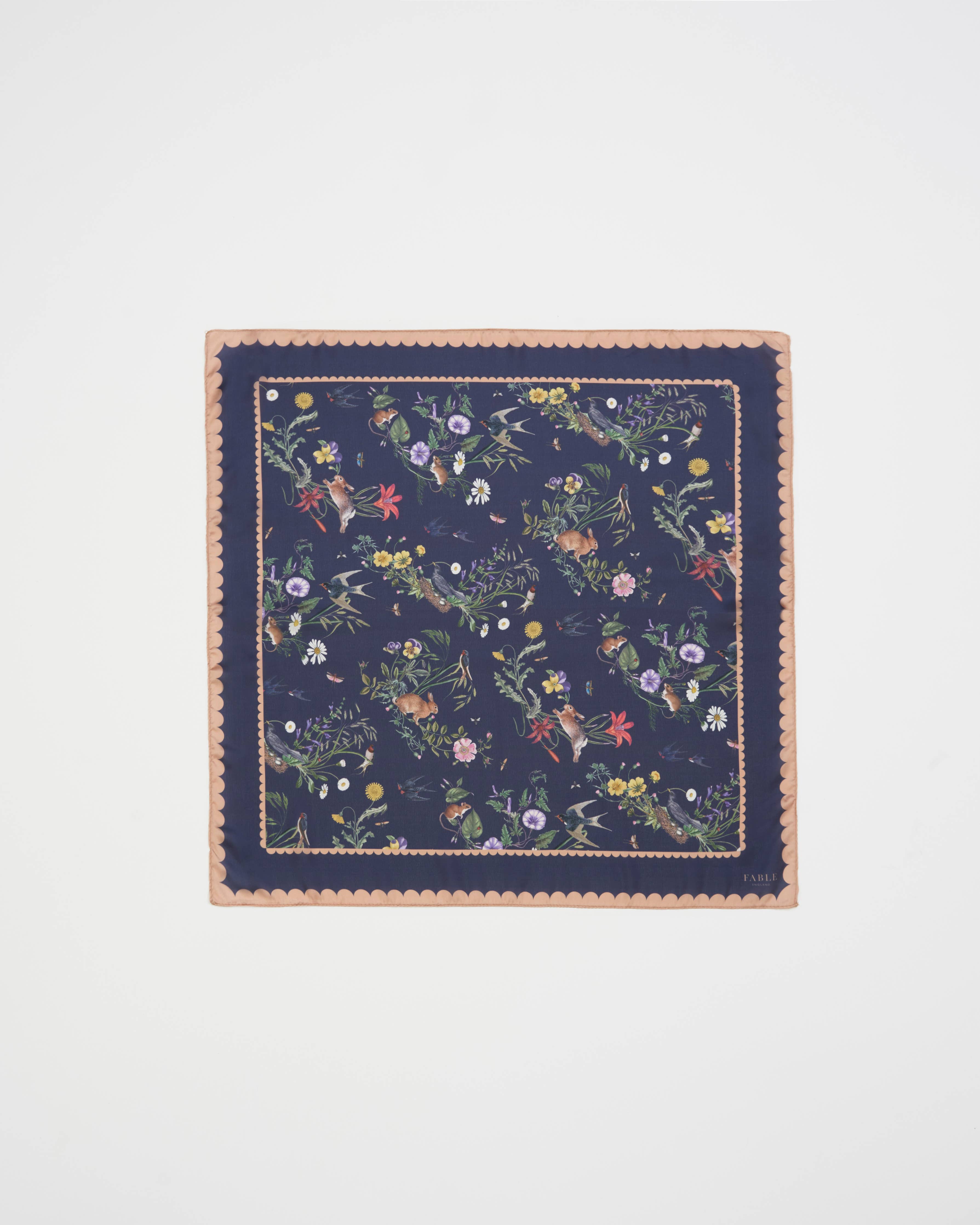 Running Bunny Toile Scarf