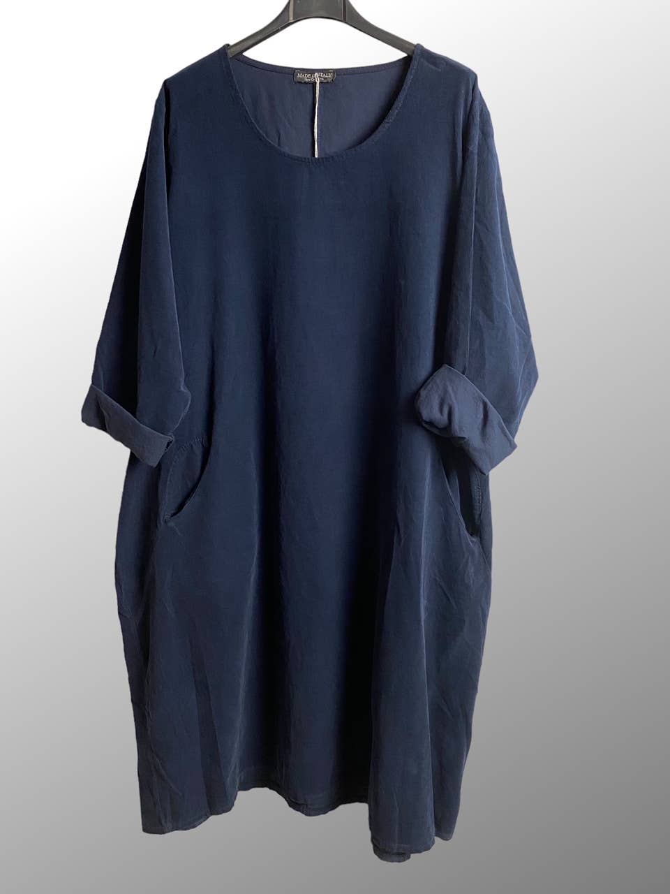 DRESS 761 100% cotton corduroy: Persimmon - Out of the Blue