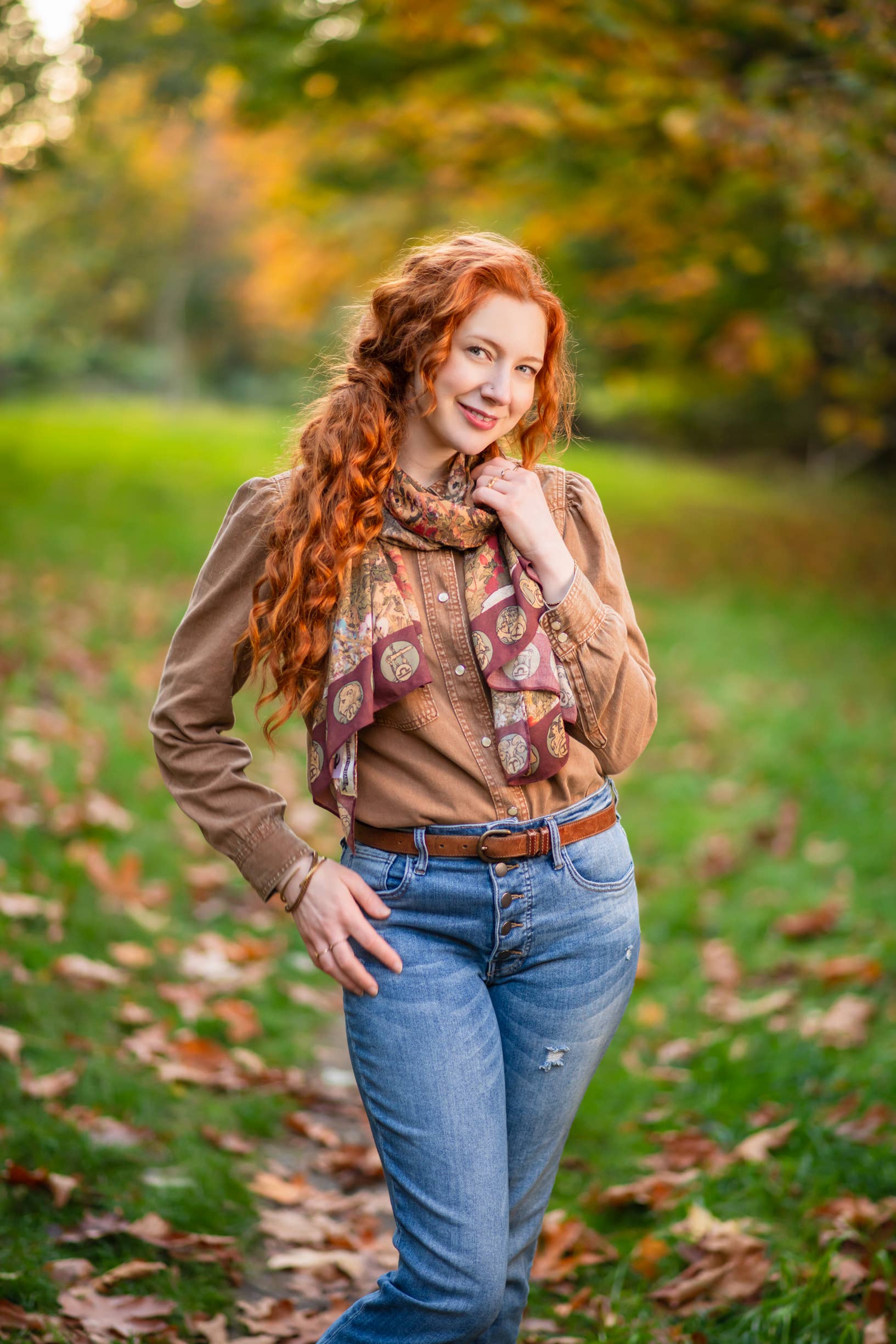 Dreamweaver Bamboo Zodiac Scarf - Out of the Blue