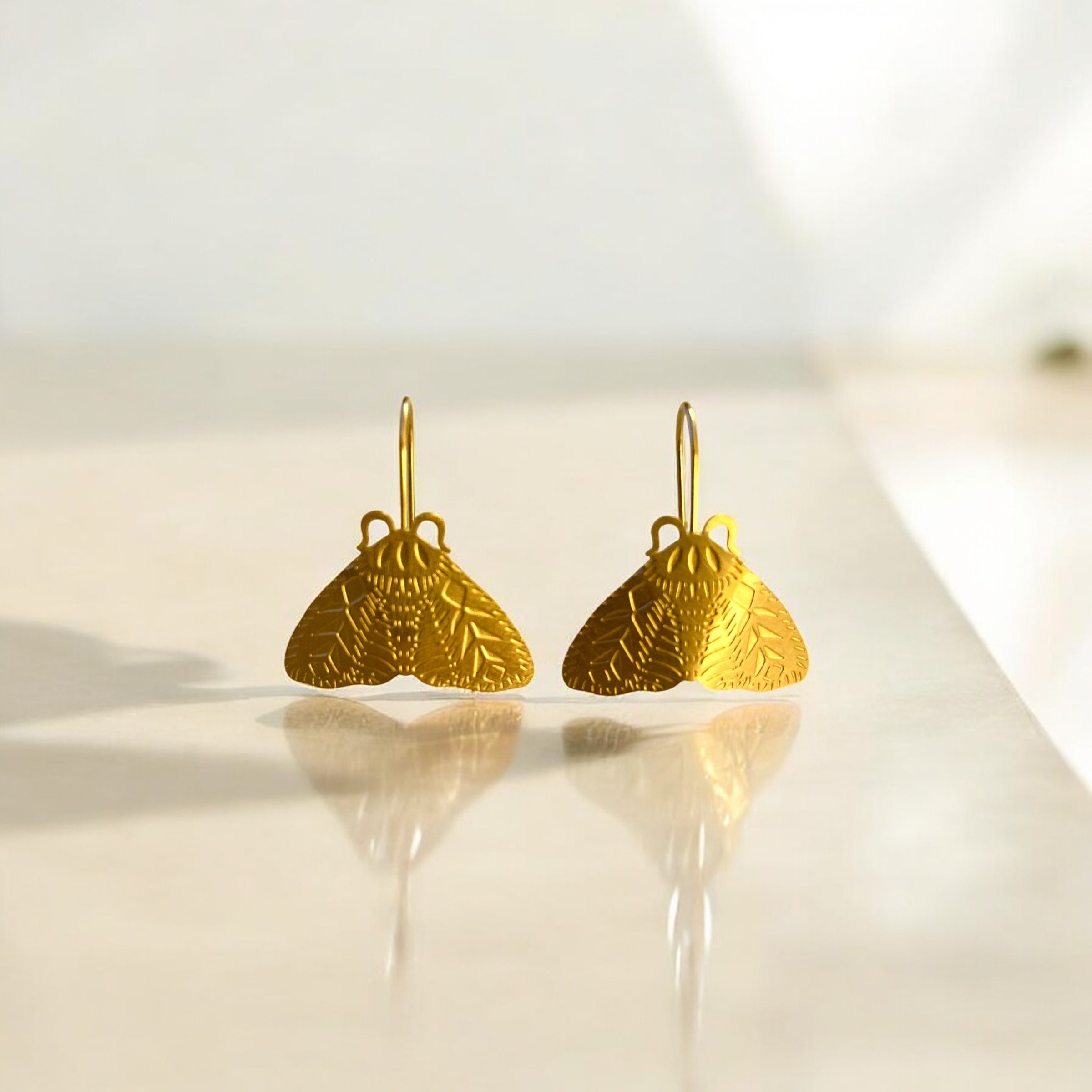 Luna Moth Earrings - Out of the Blue