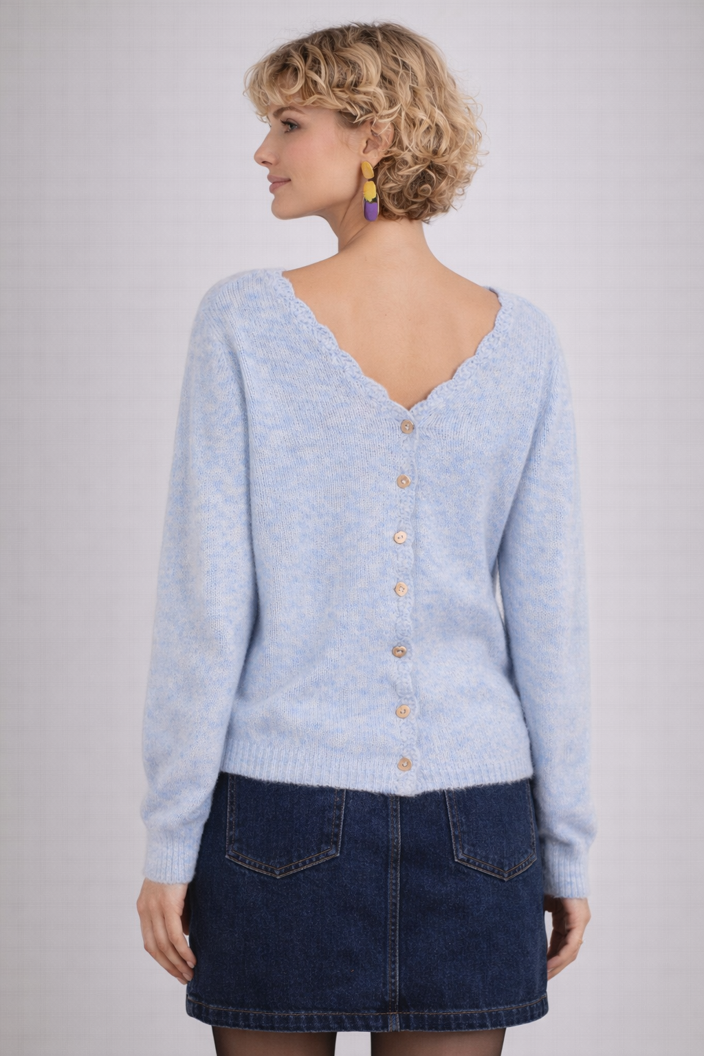 Reversible Cardigan - Out of the Blue