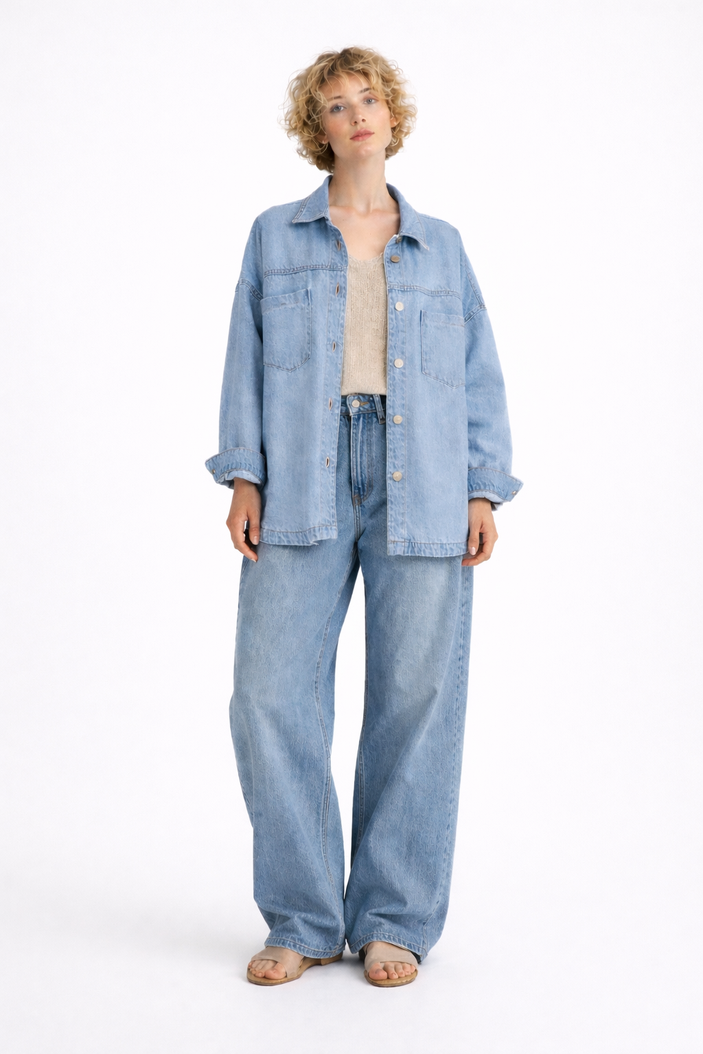 The Everyday Denim Shacket - Out of the Blue