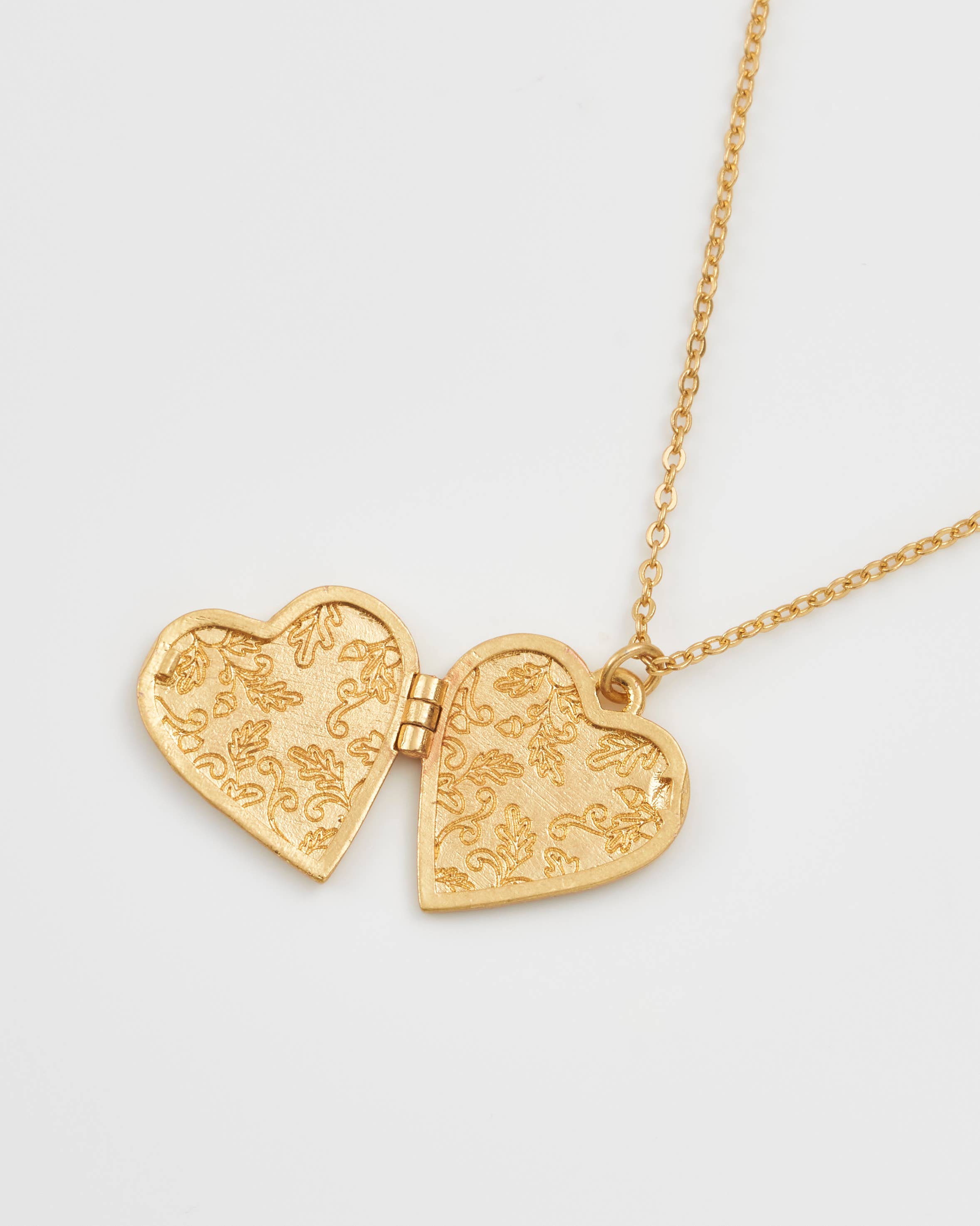 Swallow HeartLocket Necklace - Out of the Blue