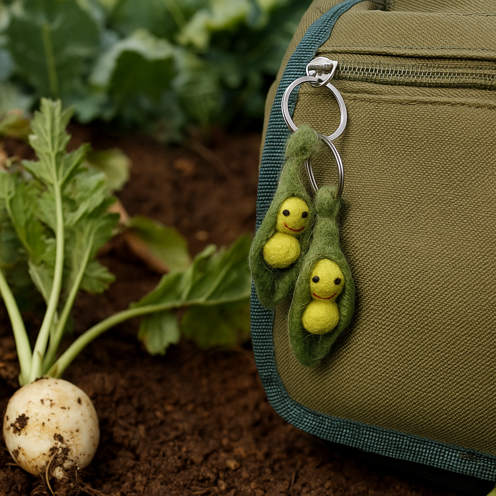 Handmade Felt Keyrings