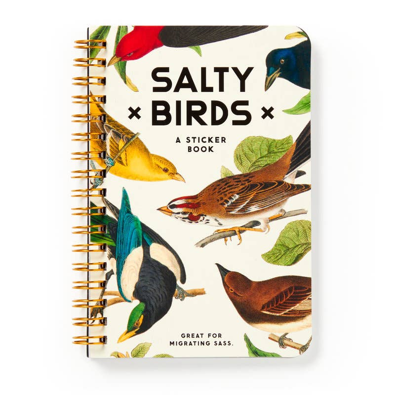 Salty Birds Sticker Book - Out of the Blue