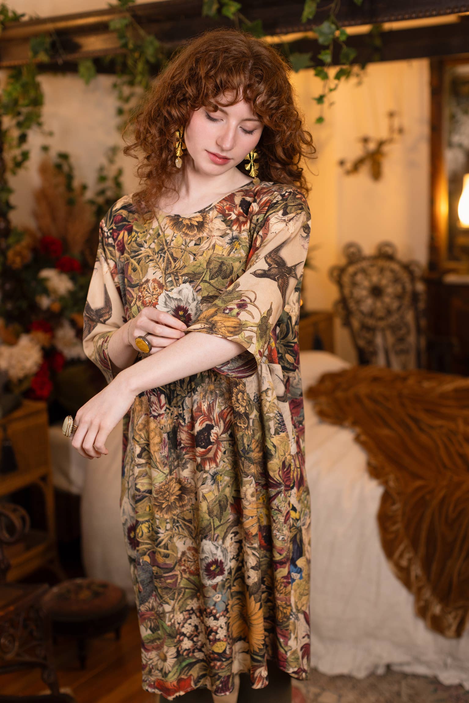 Golden Hour Artist Dress