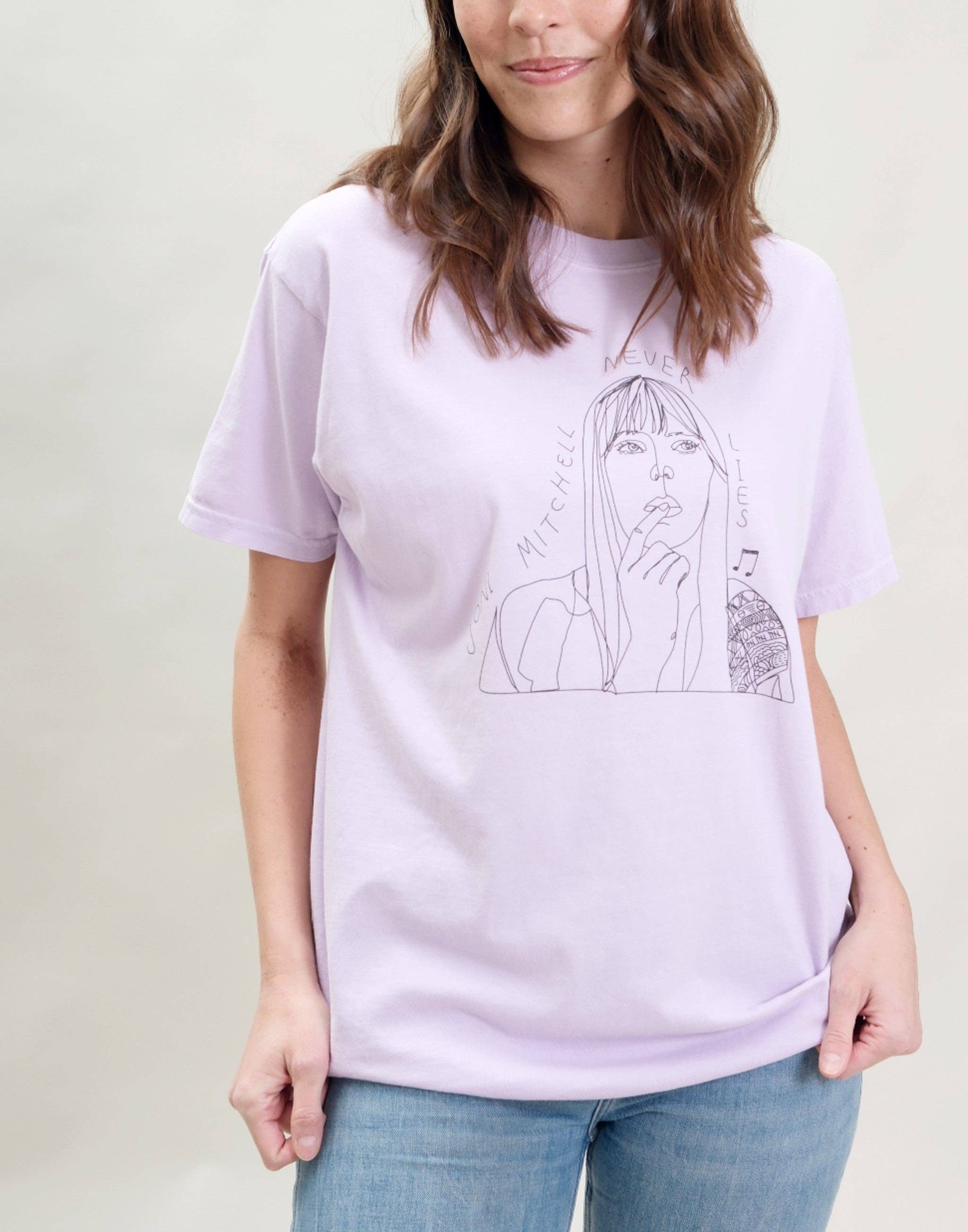 Joni Never Lies T-Shirt - Out of the Blue