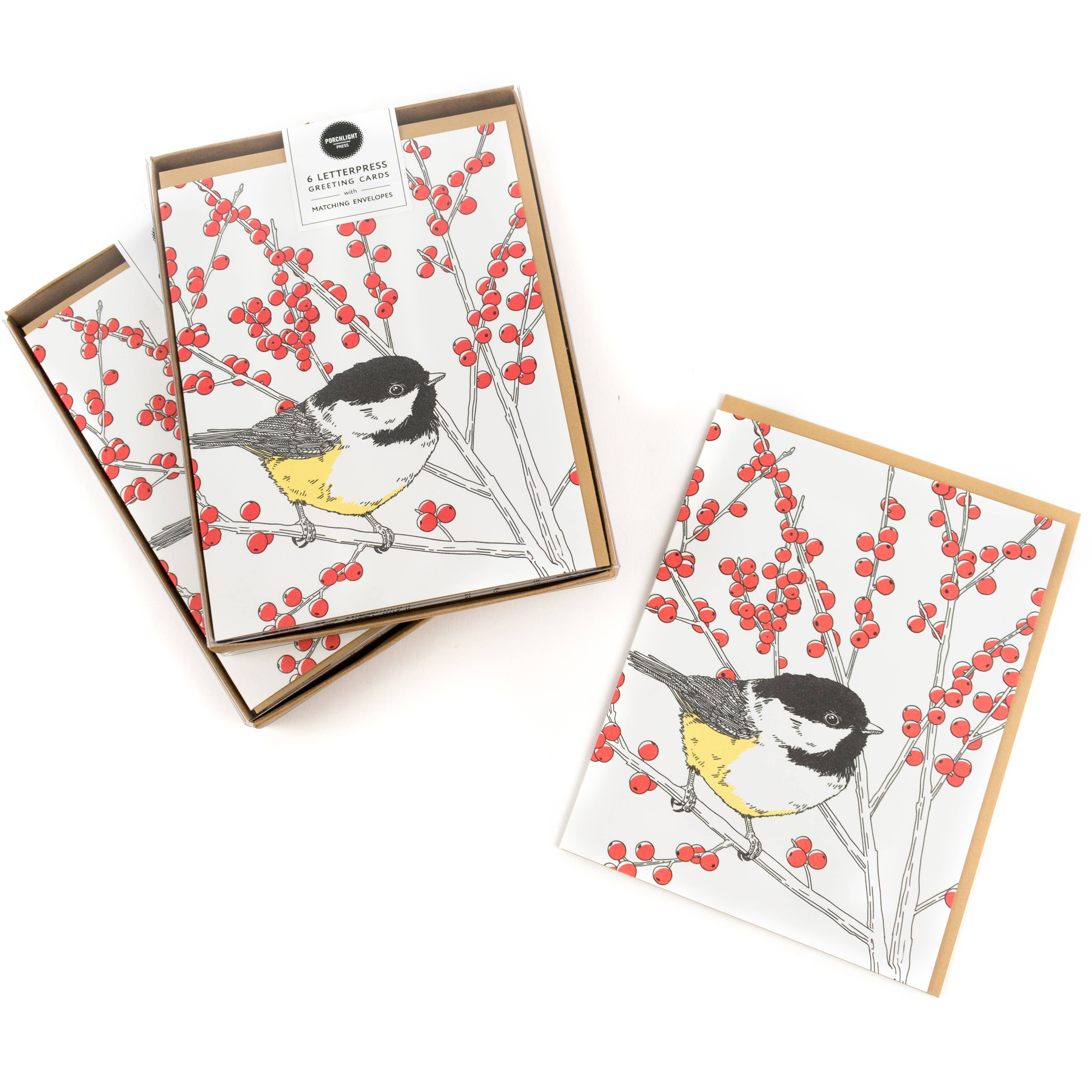 Black-capped Chickadee Card - Out of the Blue