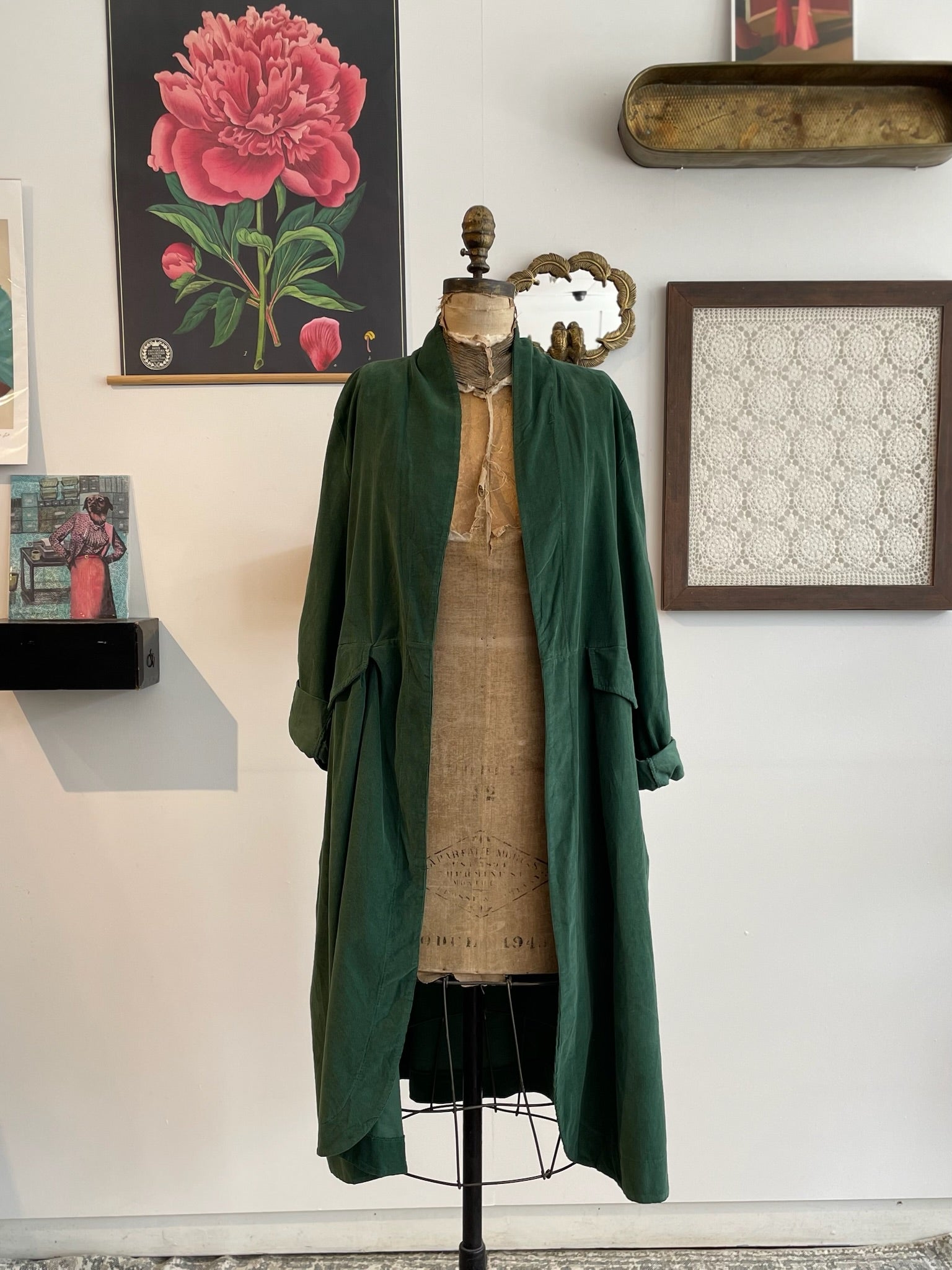 Corduroy Day Coat - Out of the Blue