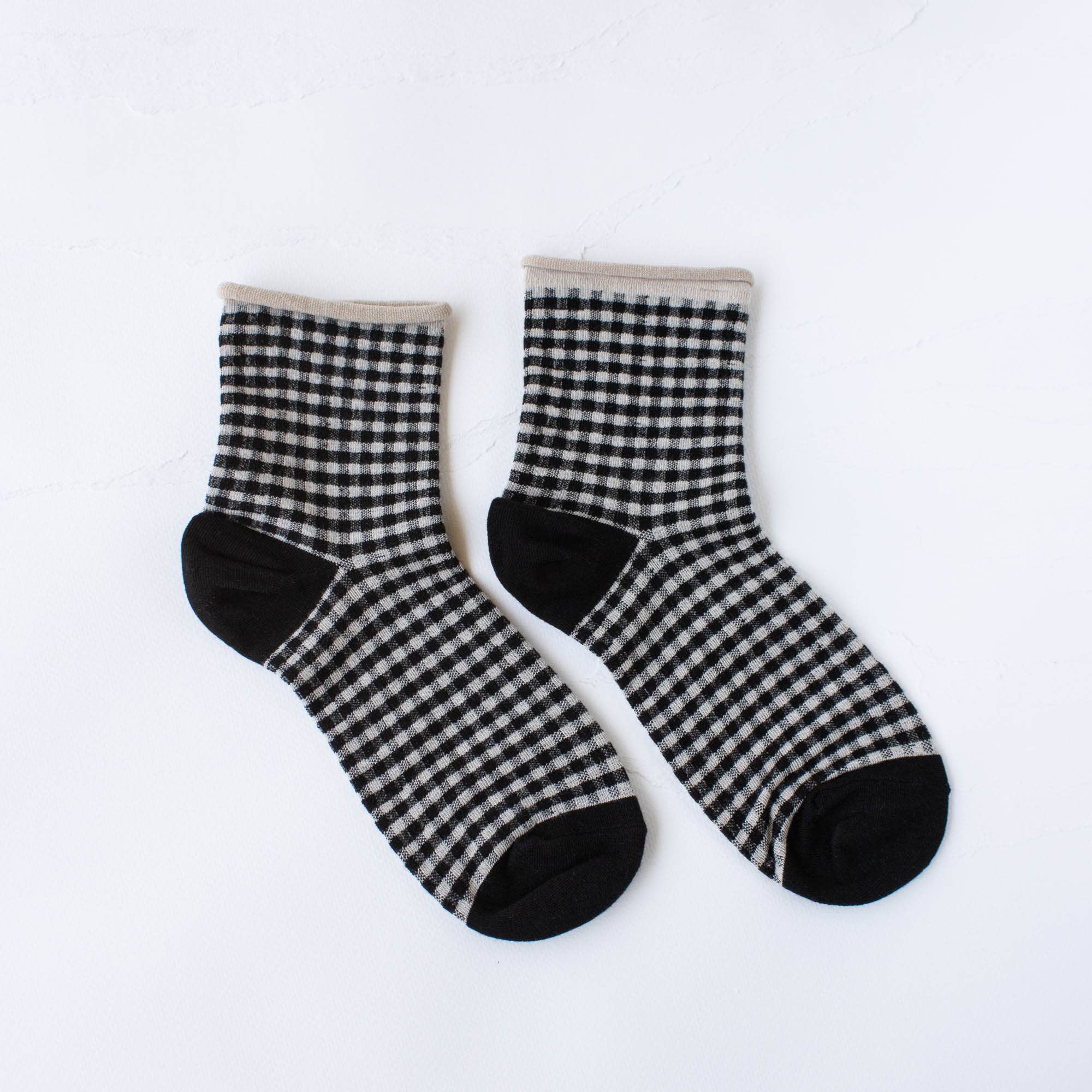 Picnic Mid Crew Socks - Out of the Blue