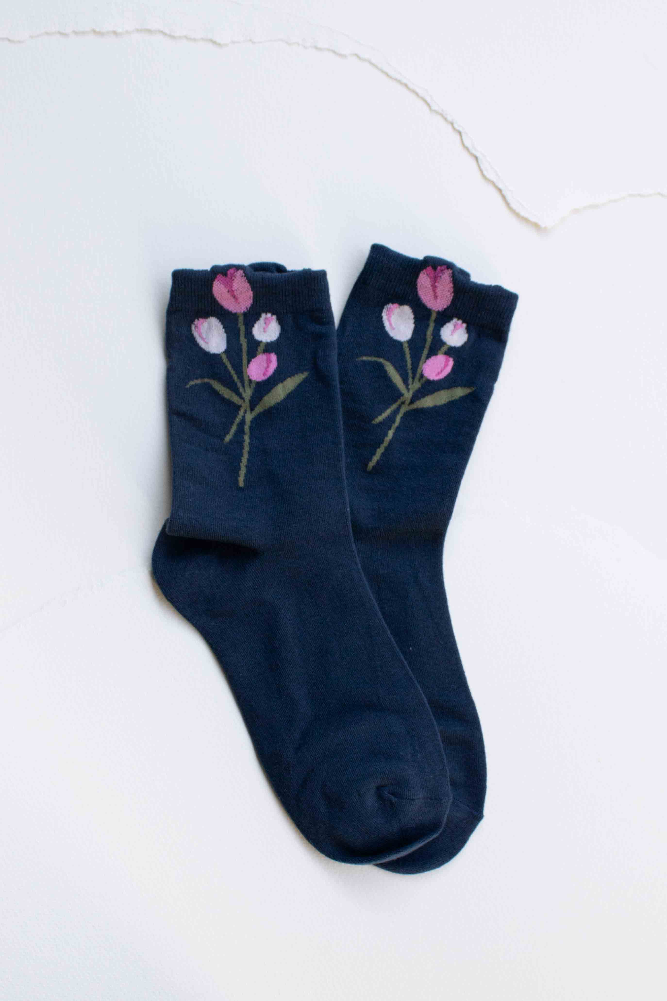 Tulip Bloom Socks