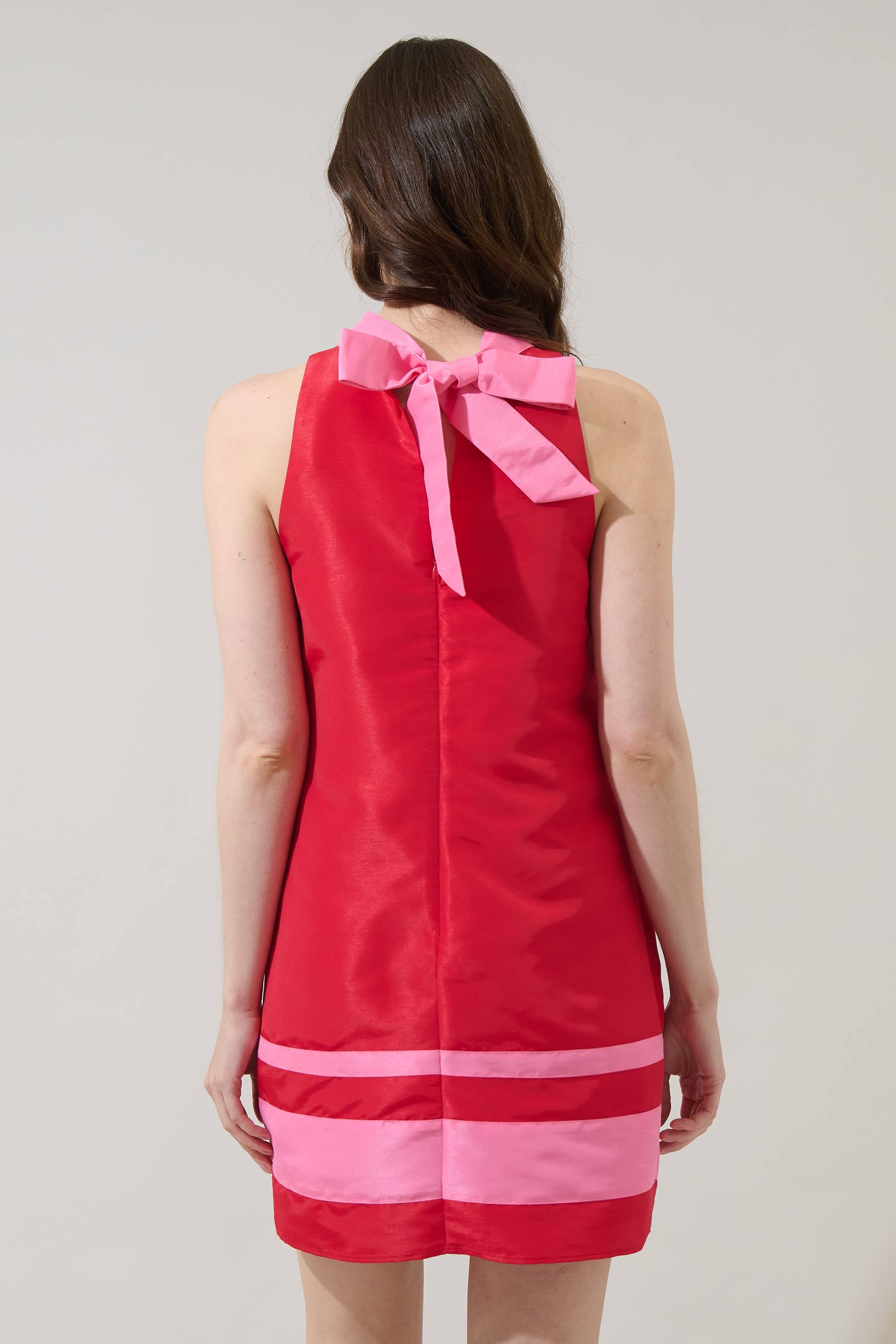 Madeleine Color Block Shift Dress - Out of the Blue