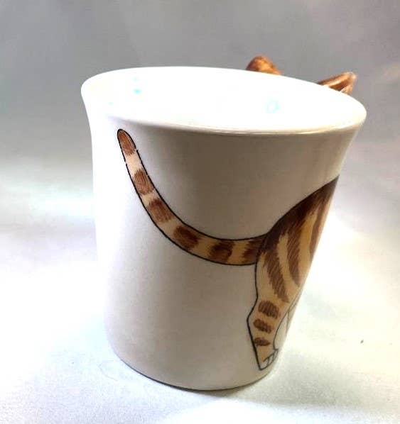 Orange Tabby Cat Mug - Out of the Blue