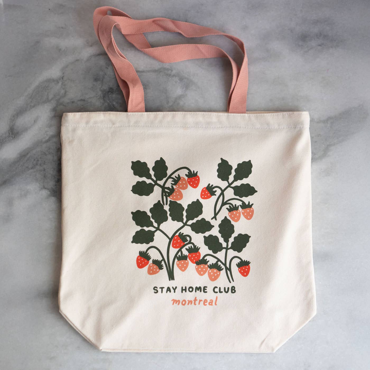 Fruits Big Zip Tote - Out of the Blue
