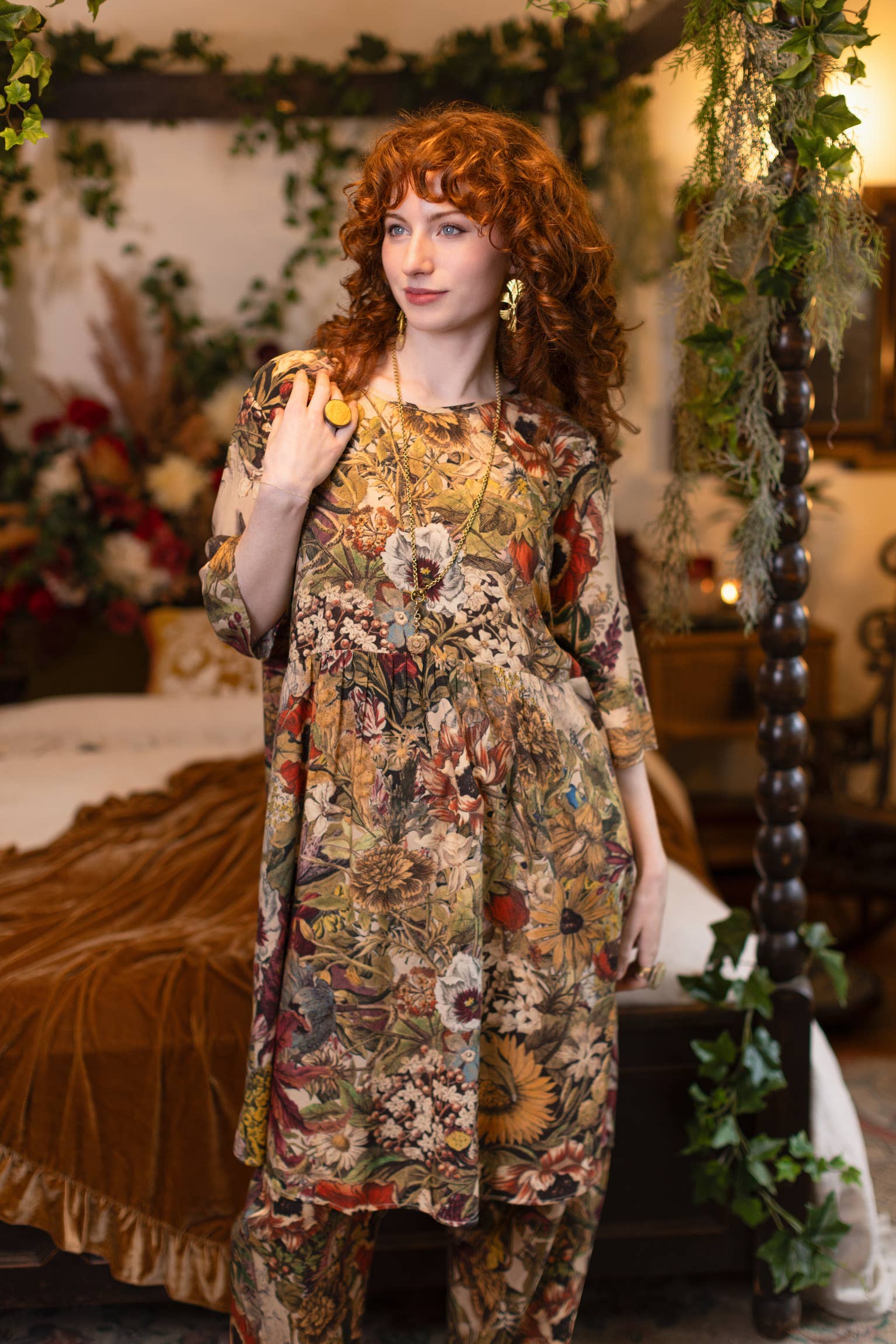 Golden Hour Artist Dress