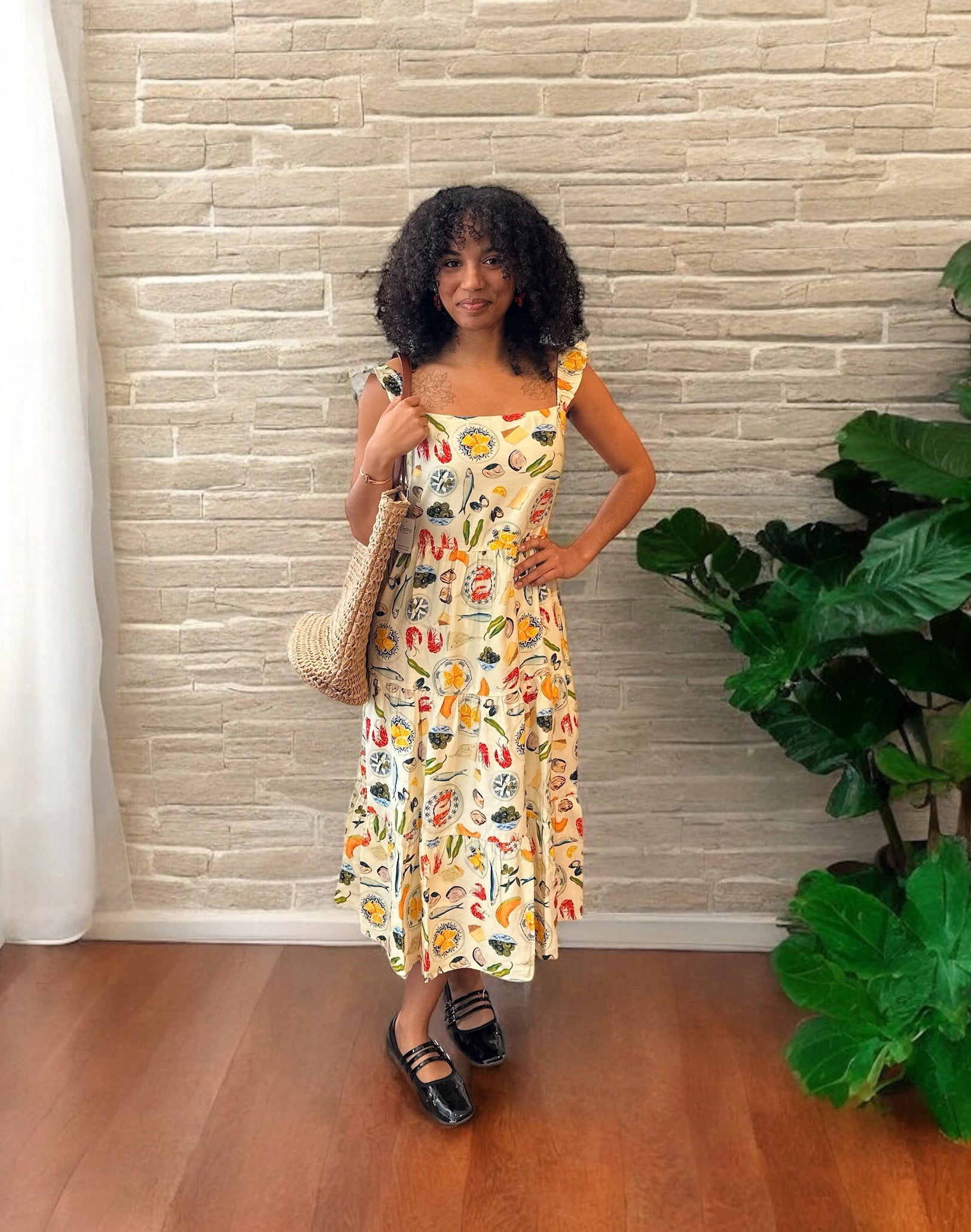 MEDITERRANEAN DELIGHT SUNDRESS - Out of the Blue