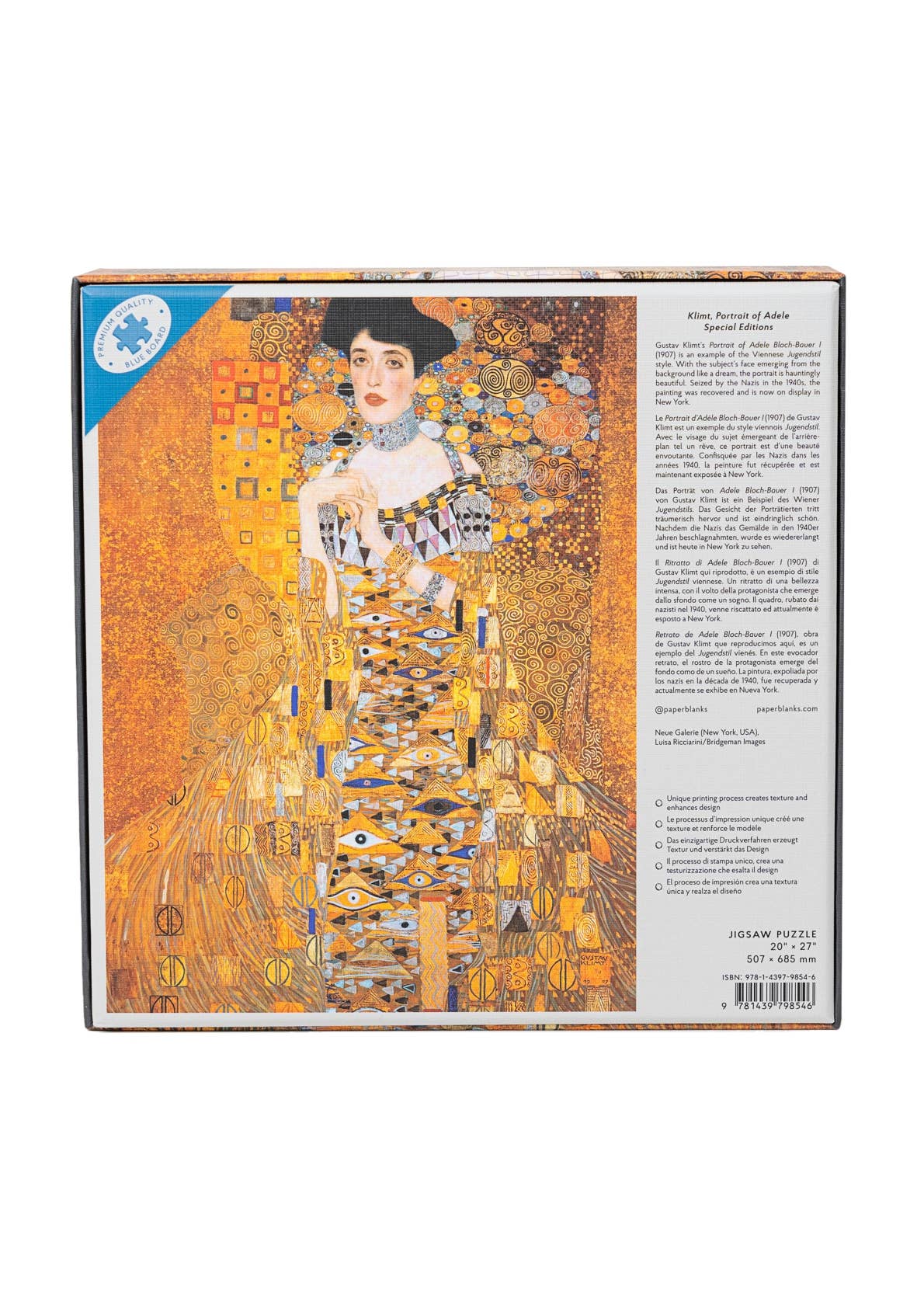 Special Editions, Klimt, Portrait of Adele, Puzzle, 1000 PC