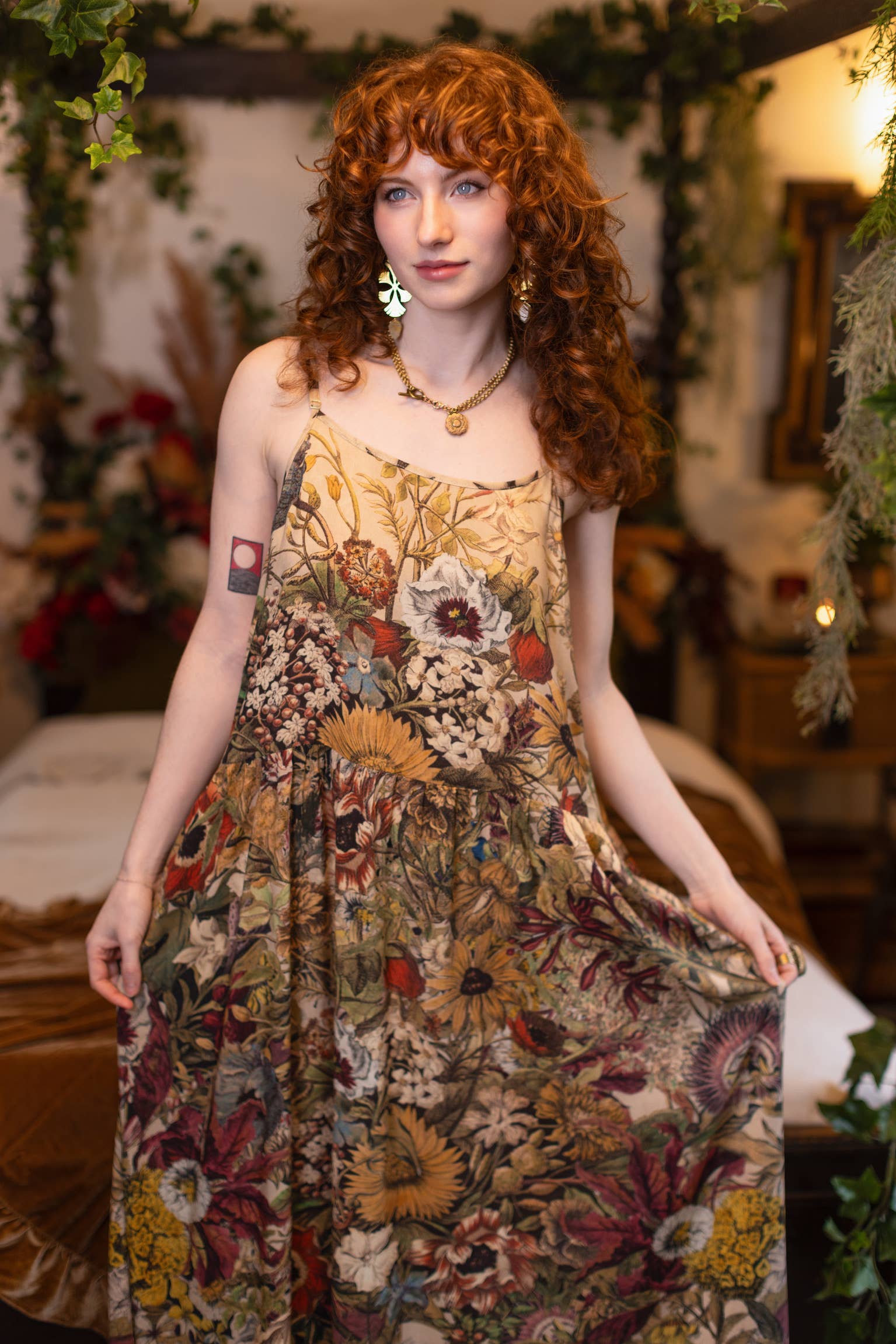 Golden Hour Maxi Slip Dress