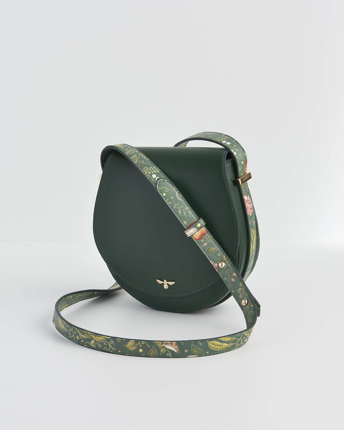 Into the Woods Green Saddle Purse - Out of the Blue