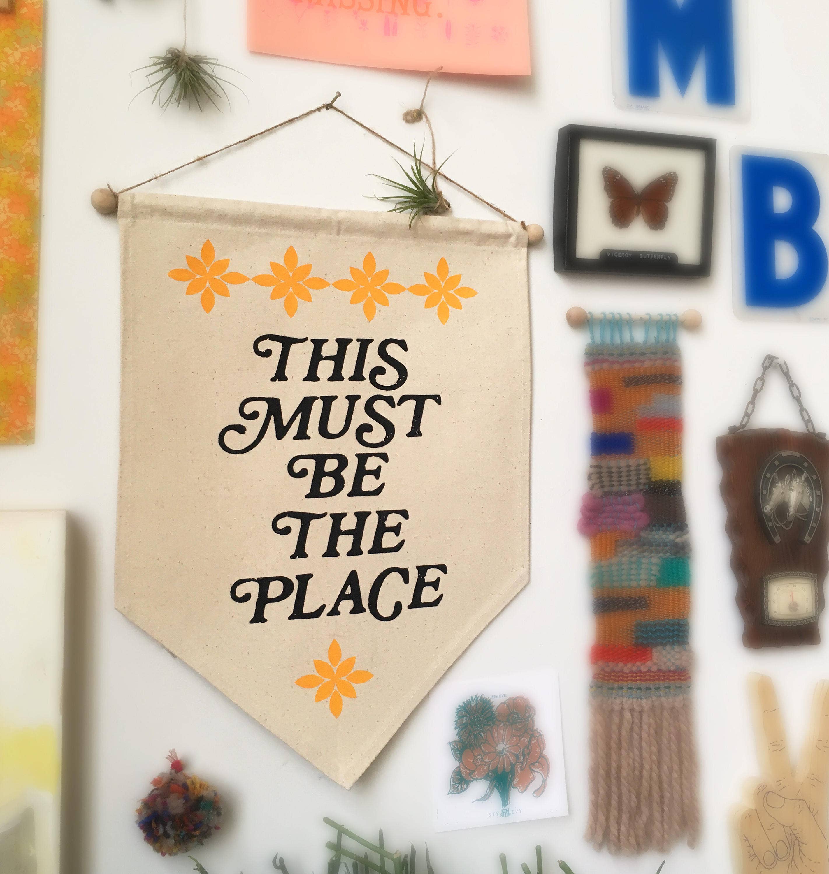 This Must Be The Place- Wall Banner - Out of the Blue