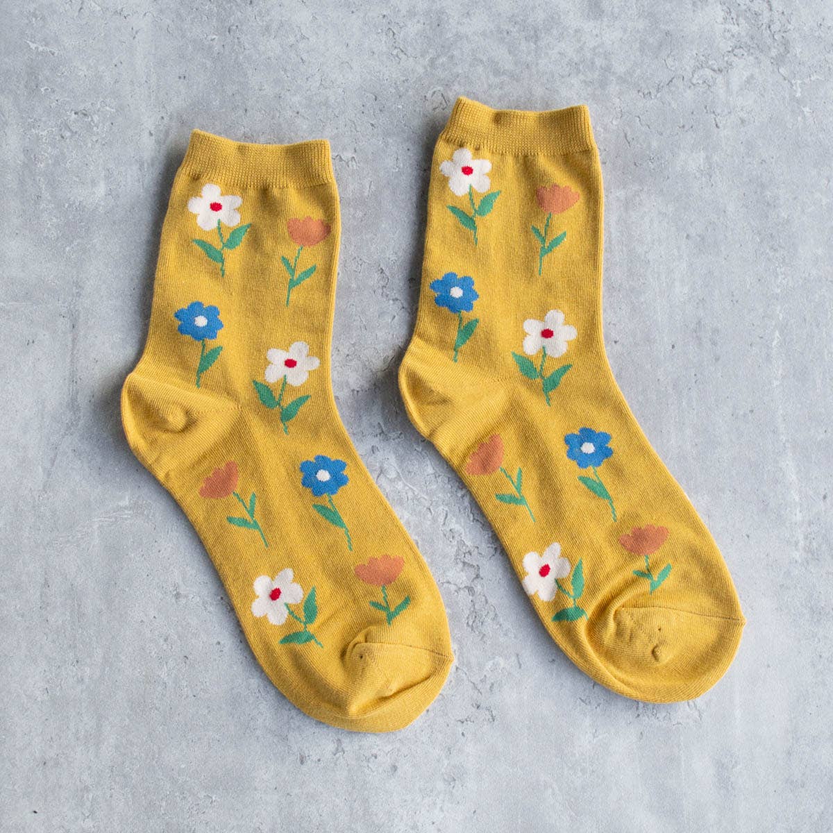 Favorite Flower Casual Socks - Out of the Blue