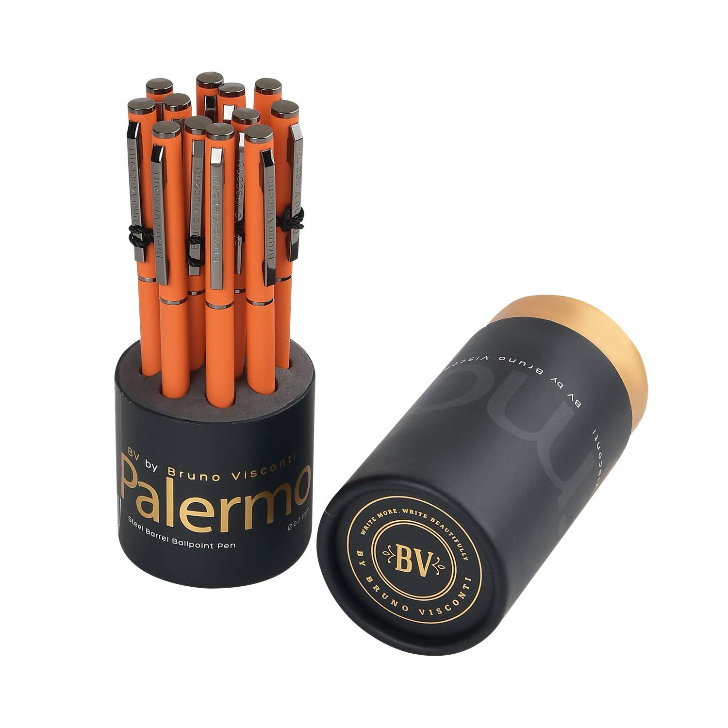 Palermo "Hermes" Orange    - Tube of 12   - Out of the Blue