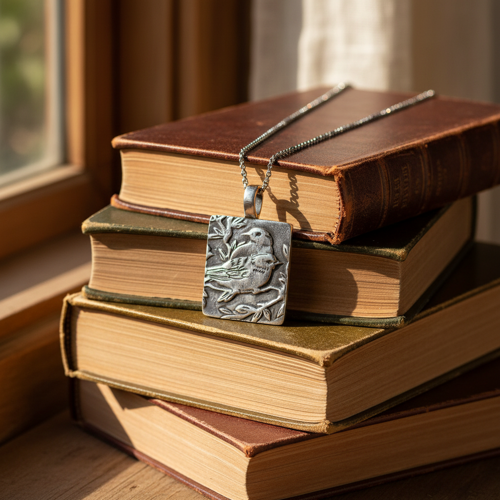 Nestling Bird Pendant