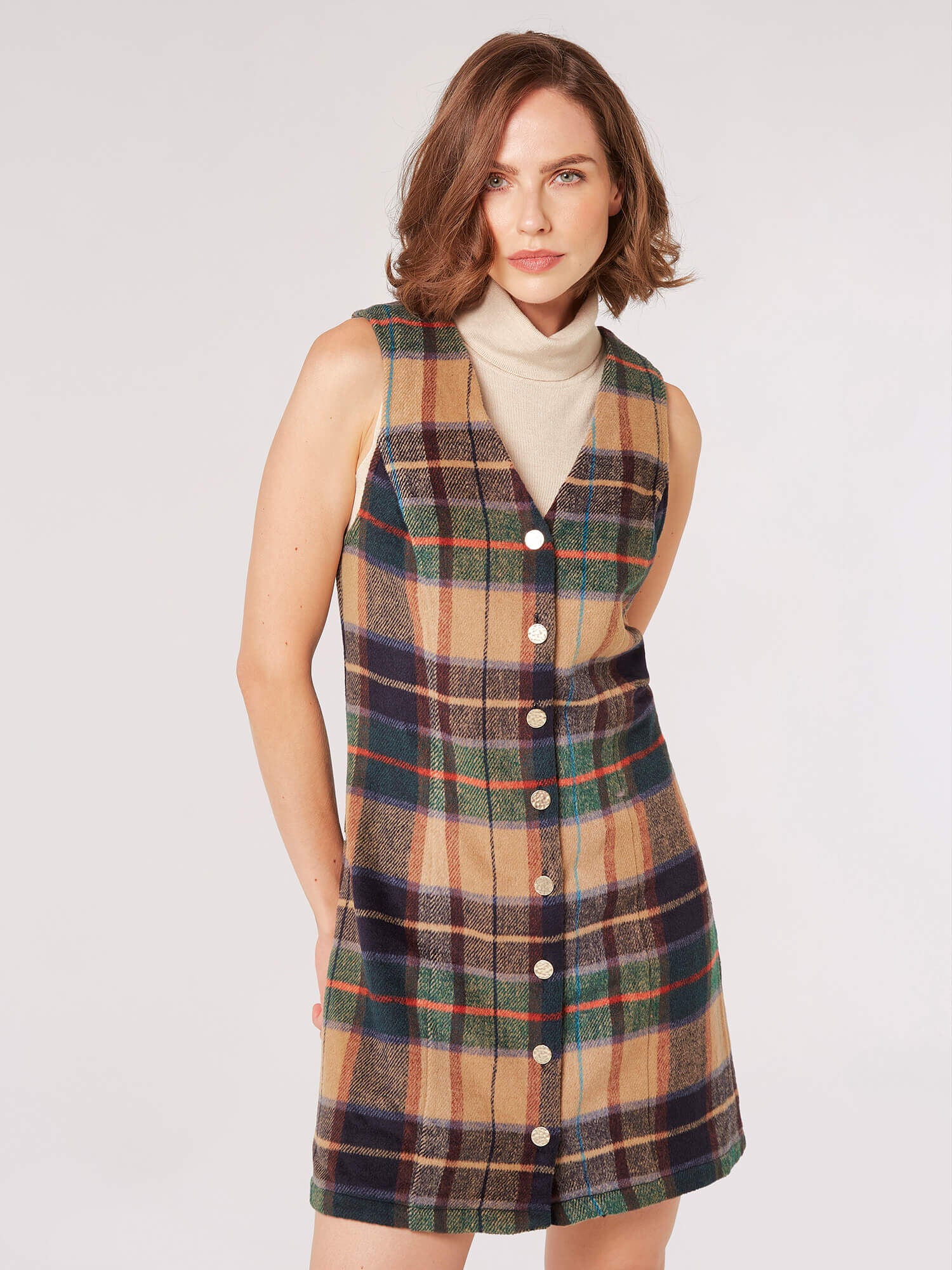 Pinafore Dress - Out of the Blue