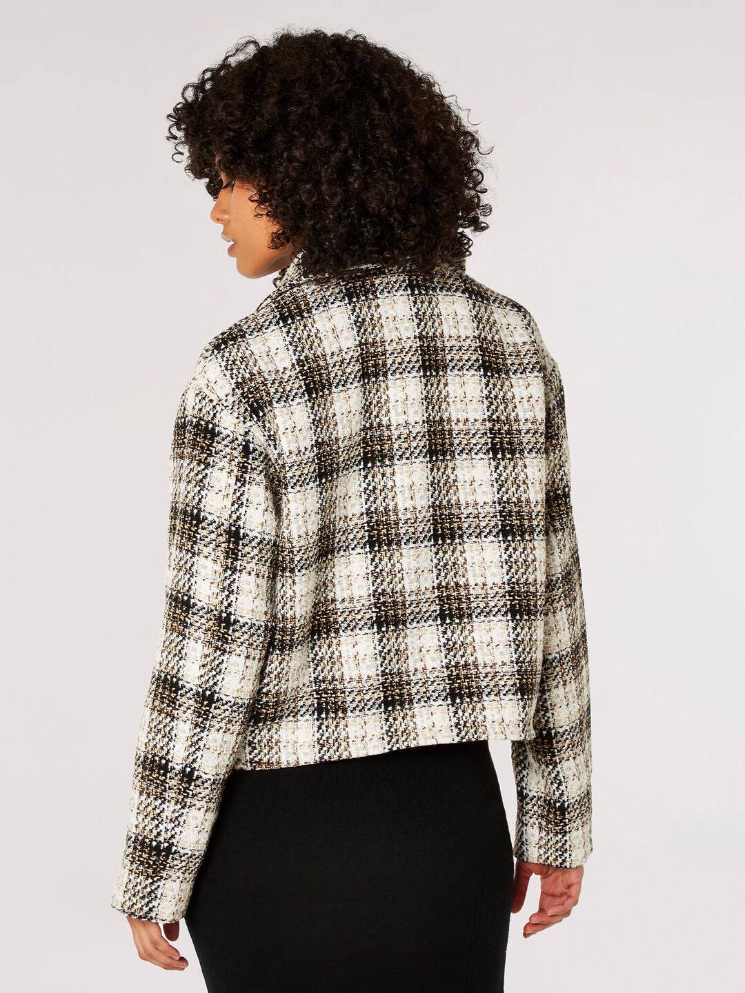 Woven Textured Jacket - Out of the Blue