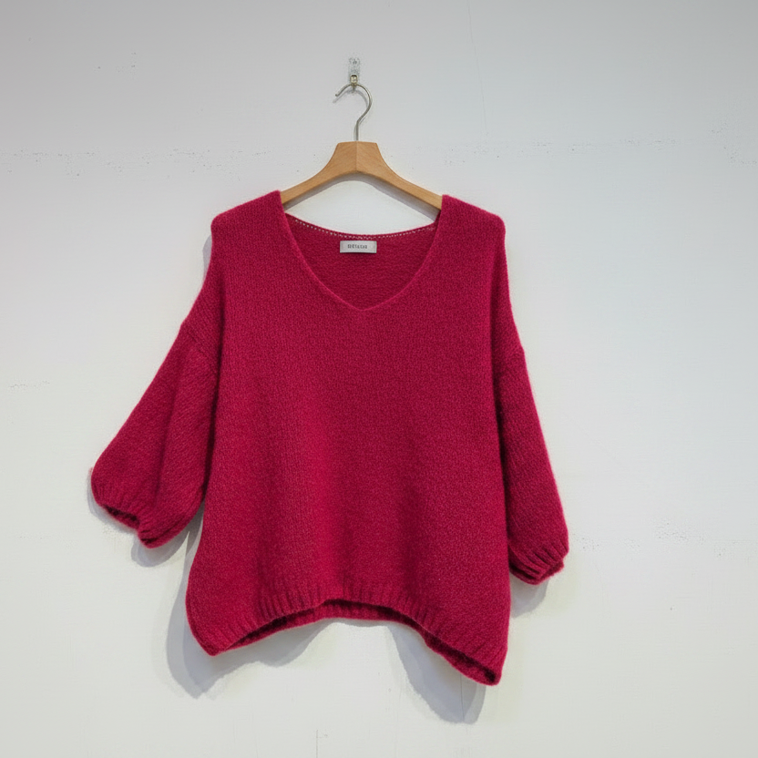 Kid Mohair Pullover