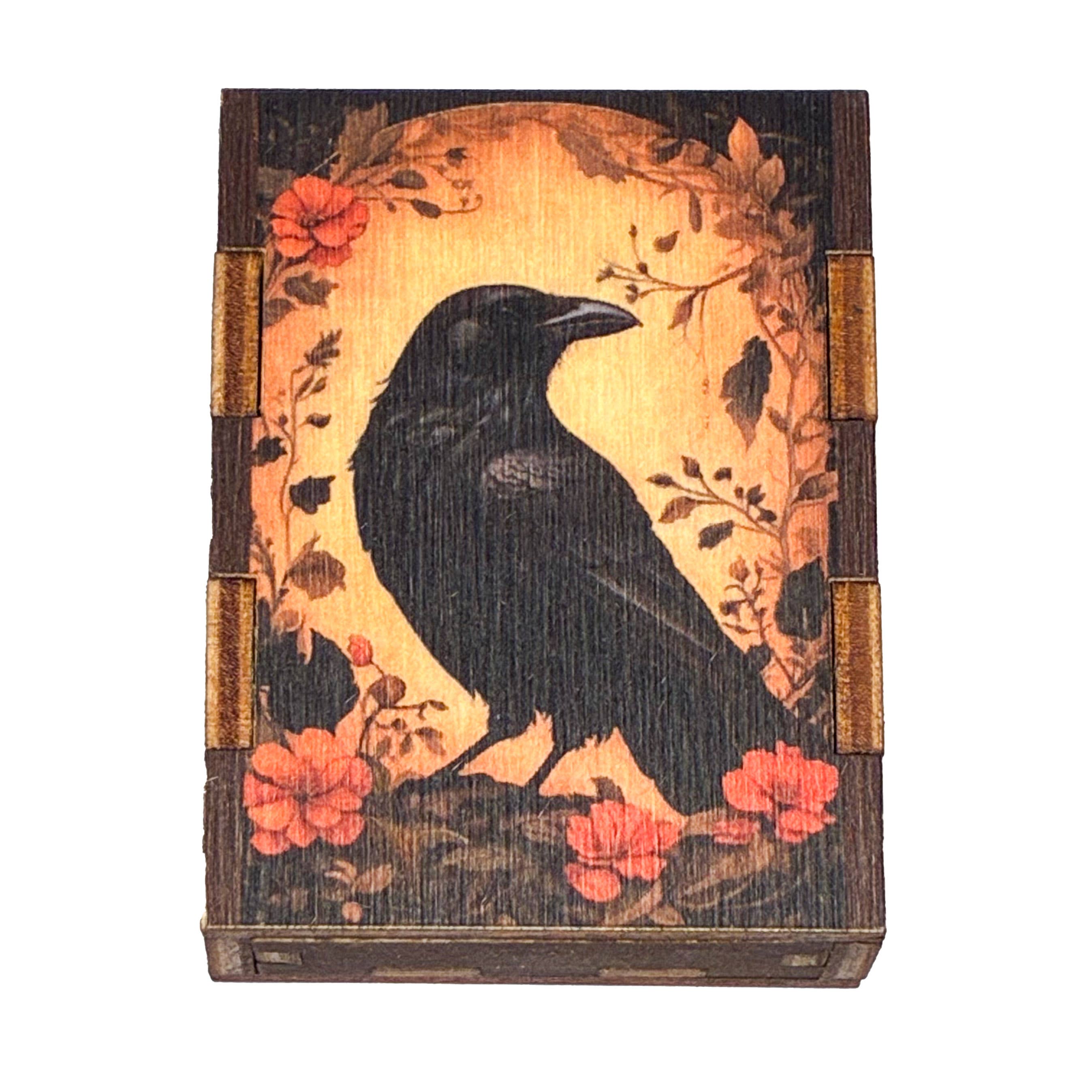 Matches • Raven Wooden Matchbox • Home Decor for Candles - Out of the Blue