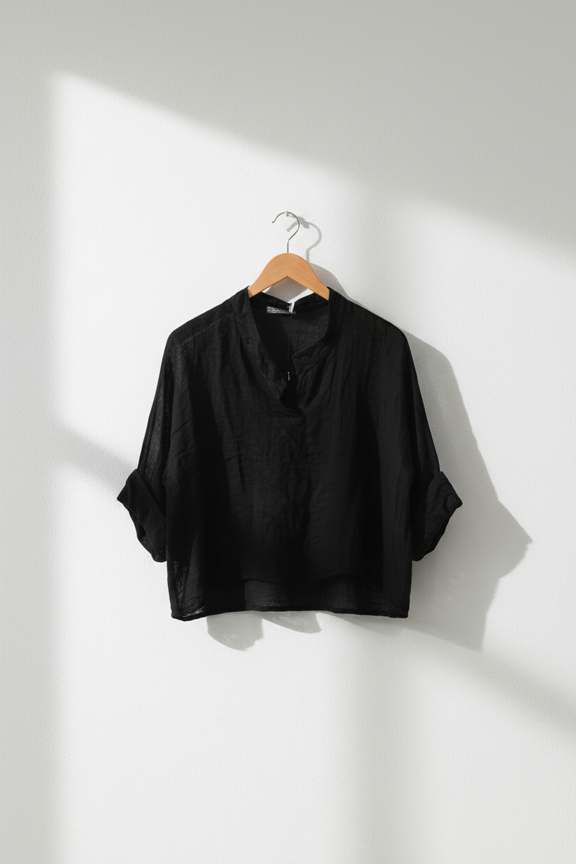 June Linen Top