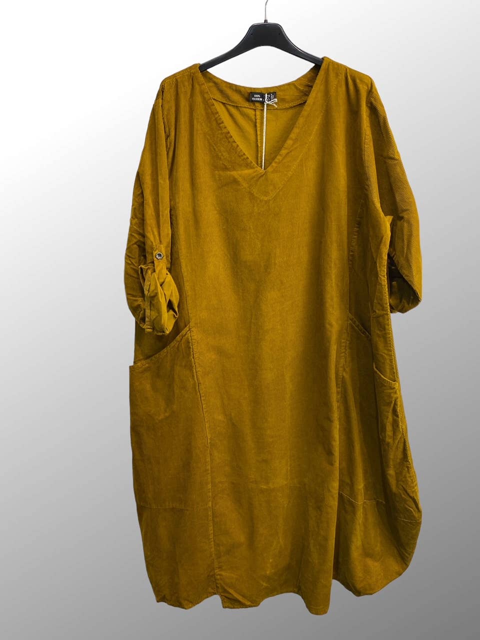 Margaux Cord Dress - Out of the Blue