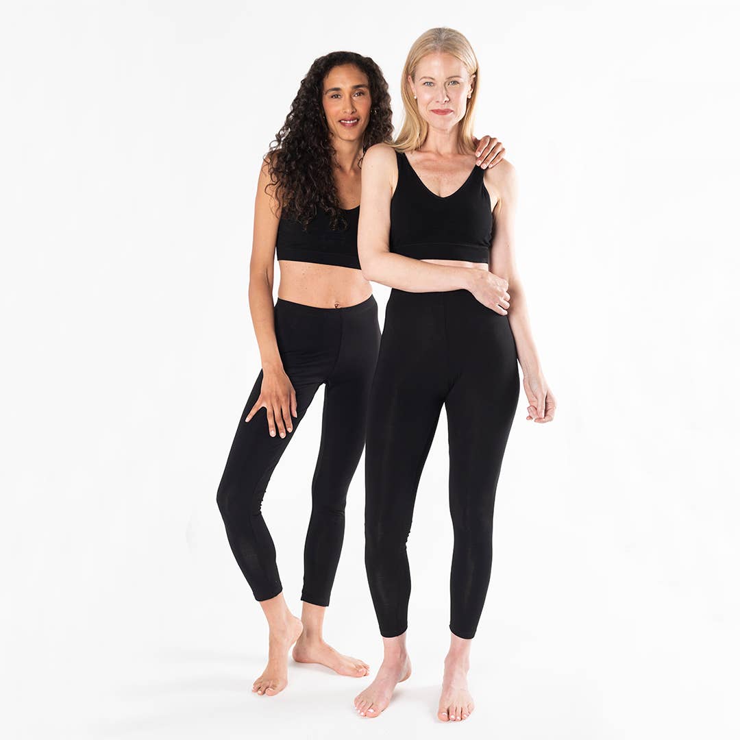 Essential Bamboo Bralette - Black - Out of the Blue