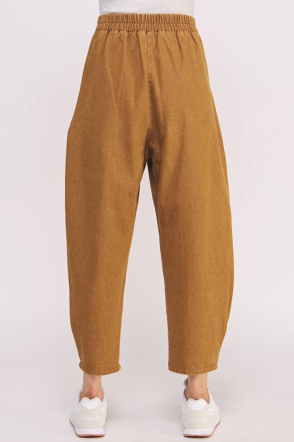 HIGH WAIST PLEATED TROUSERS - Out of the Blue