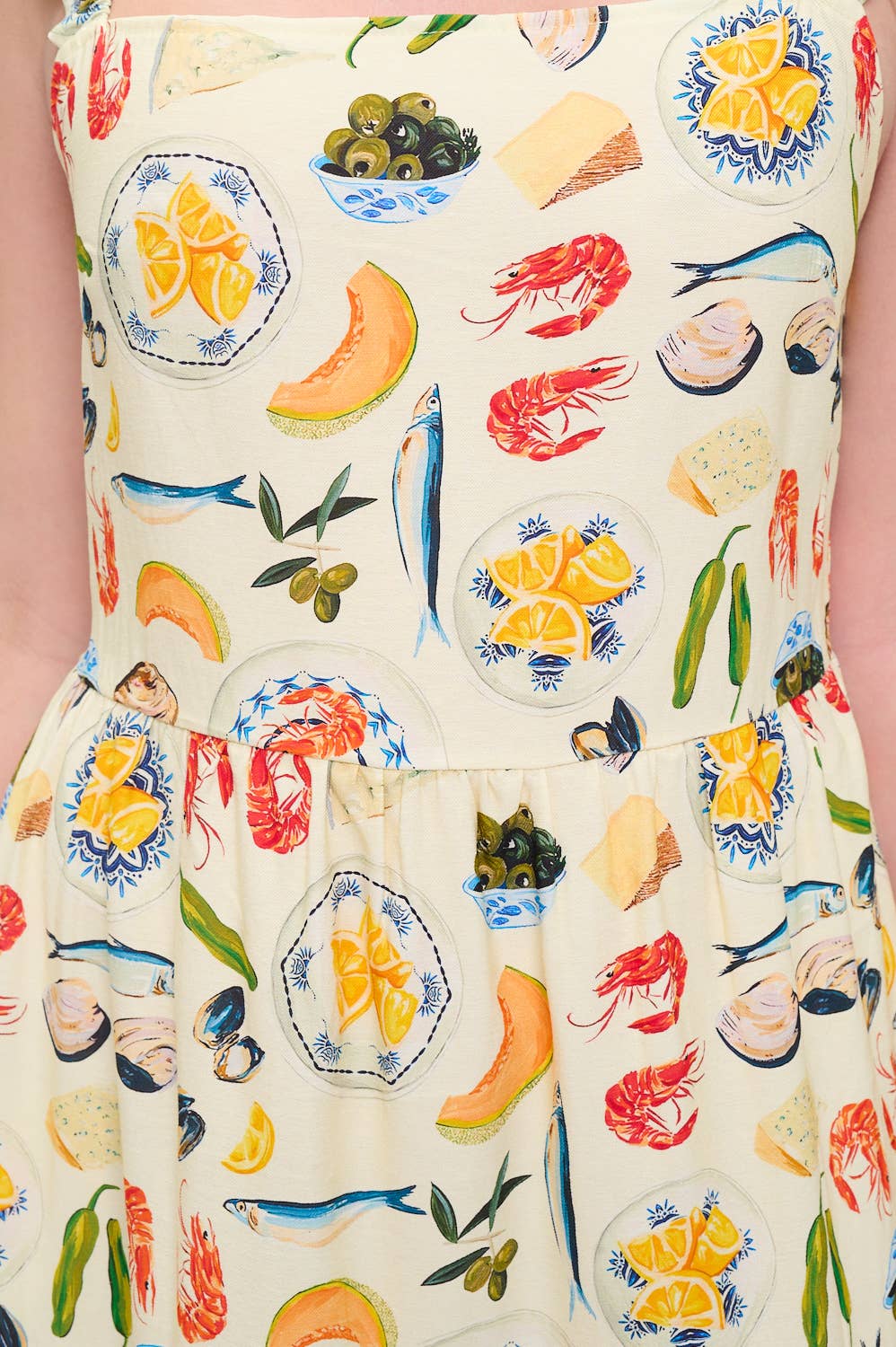 MEDITERRANEAN DELIGHT SUNDRESS - Out of the Blue