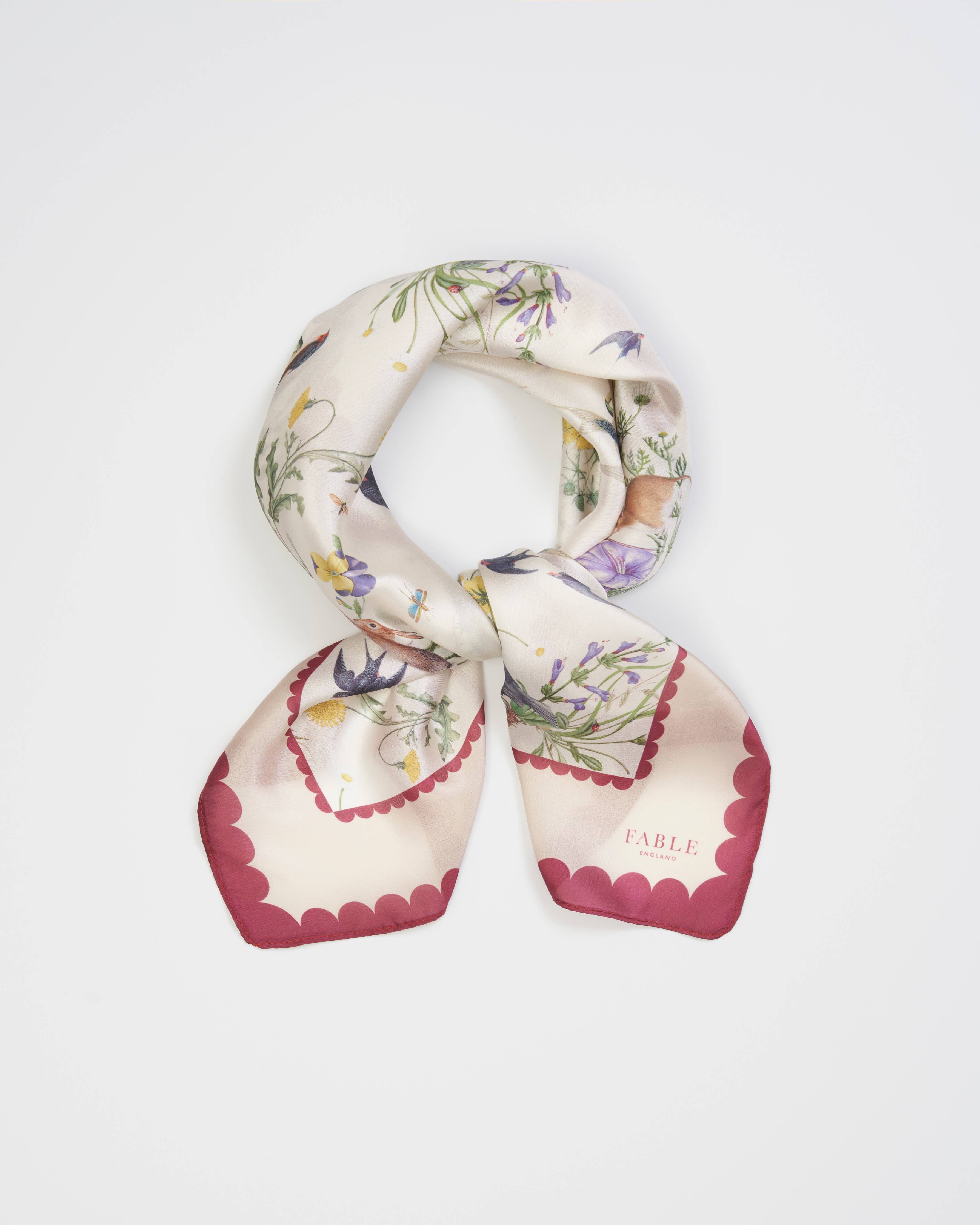 Running Bunny Toile Scarf