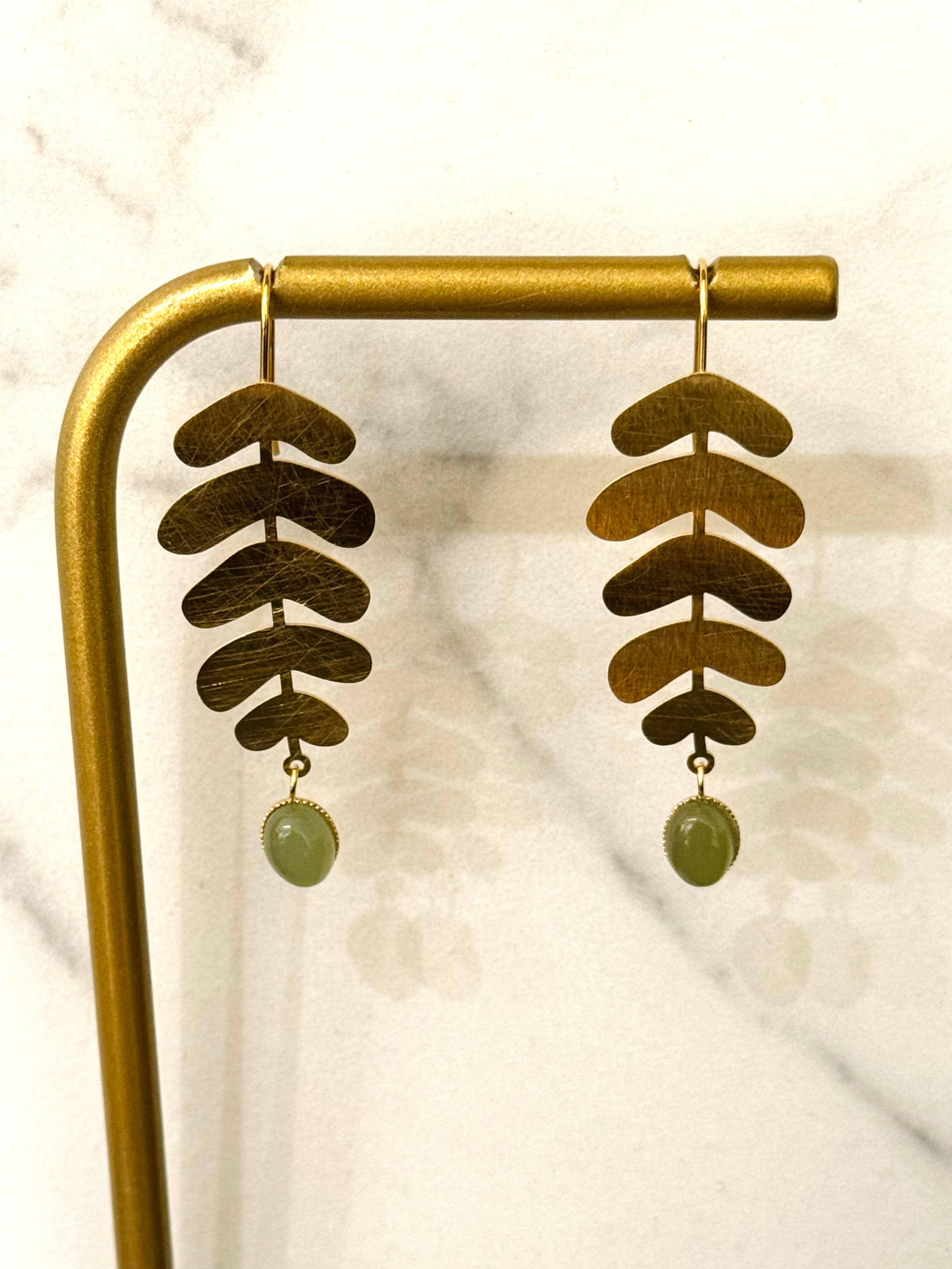 Betty Floral Drop Earrings - Out of the Blue