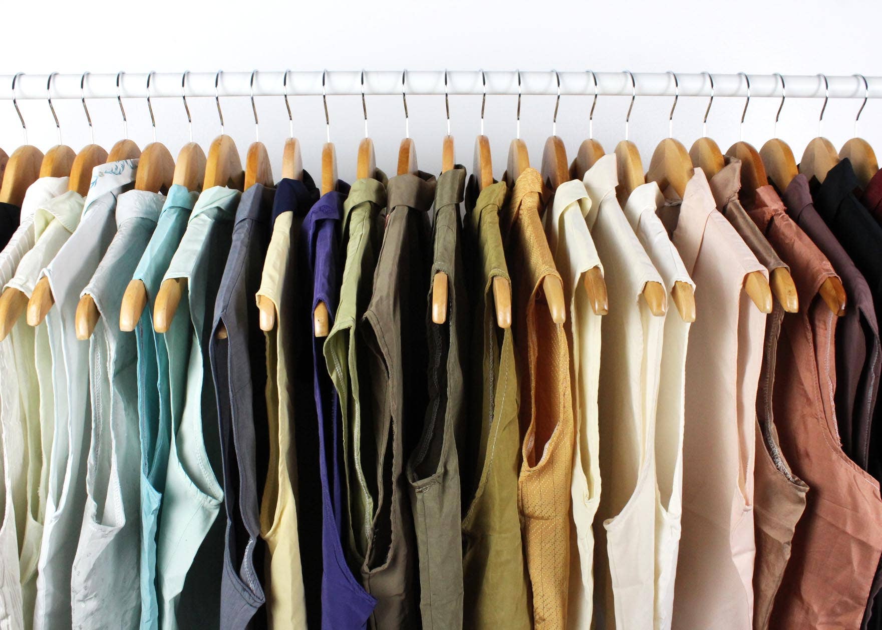 Upcycled Top - Sleeveless Cropped Button-Up Blouse - Out of the Blue