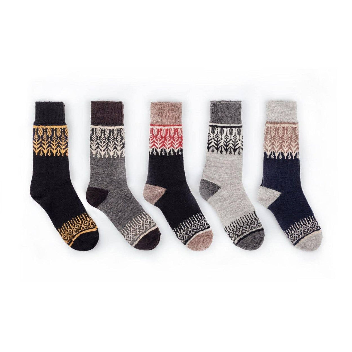 Nordic Merino Wool Socks - Out of the Blue