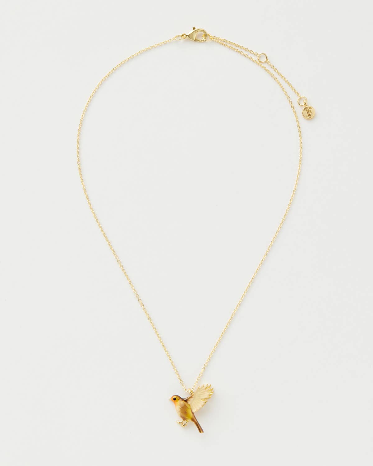 Flying Robin Necklace - Out of the Blue