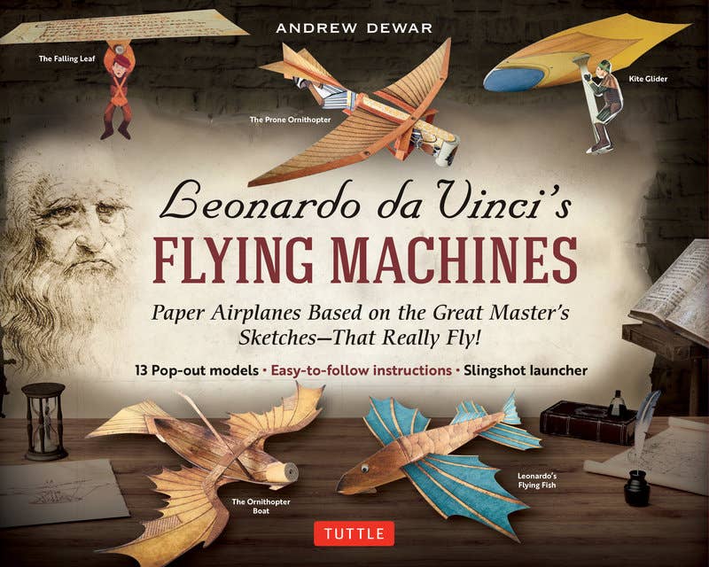 Leonardo da Vinci’s Flying Machines Kit - Out of the Blue