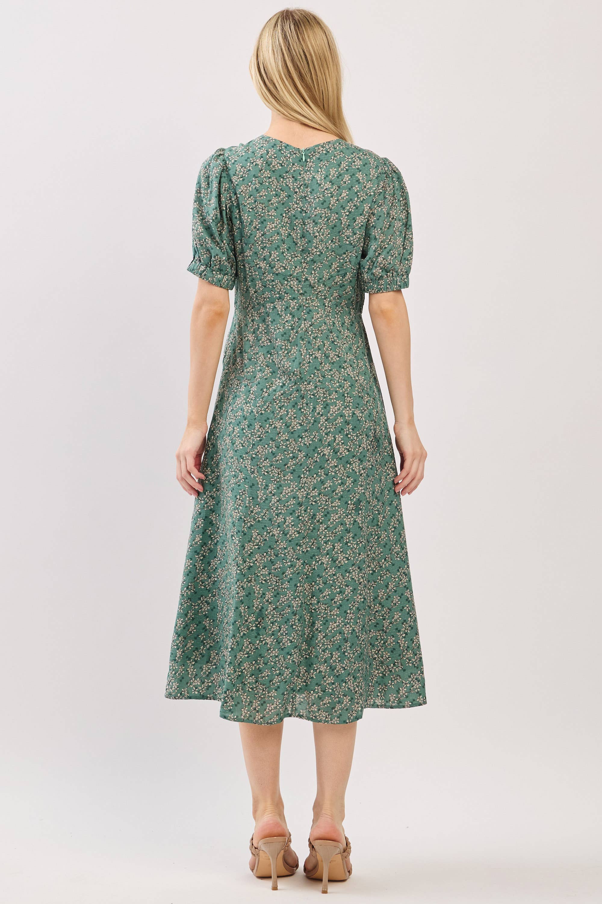 Green Meadows Dress - Out of the Blue